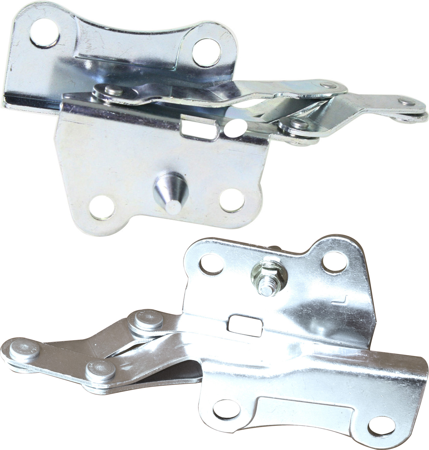 AM RIO 01-05 HOOD HINGE RH AND LH Sedan Wagon SKU SET K130501 Partslink KI1236102 KI1236101 OEM 79120FD100-79110FD100
