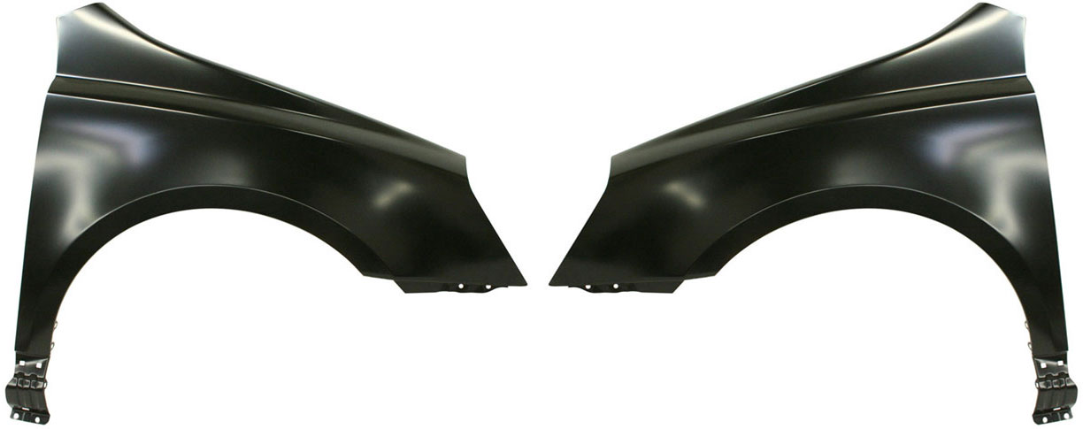 AM SEDONA 06-14 FRONT FENDER RH AND LH Primed Steel SKU SET K220145 Partslink KI1240122 KI1241122 OEM 663114D000-663214D000