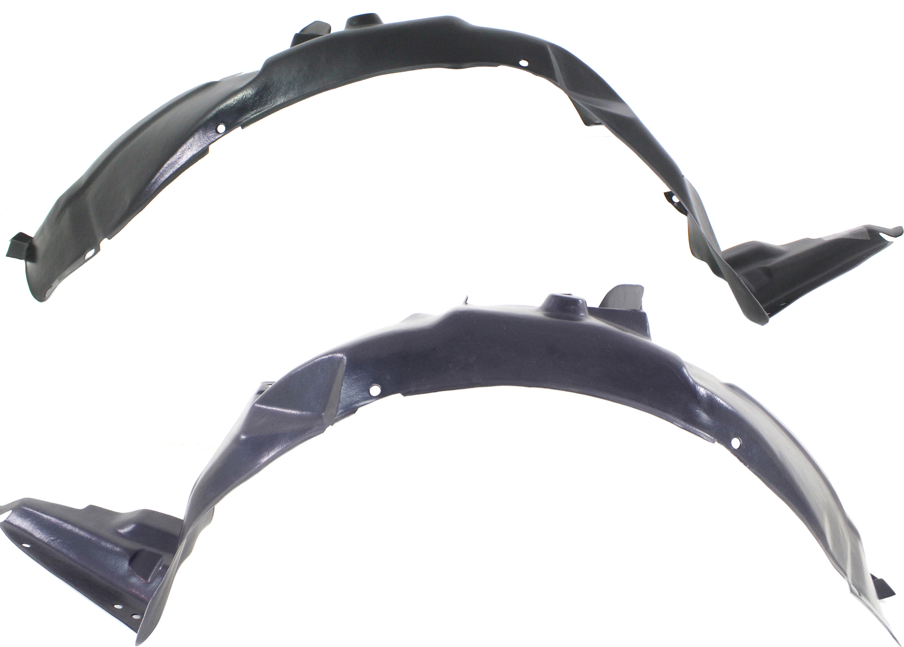 AM SPECTRA 02-04 FRONT FENDER LINER RH AND LH SKU SET K222115 Partslink KI1251105 KI1250105 OEM 0K2N156131-0K2N156141