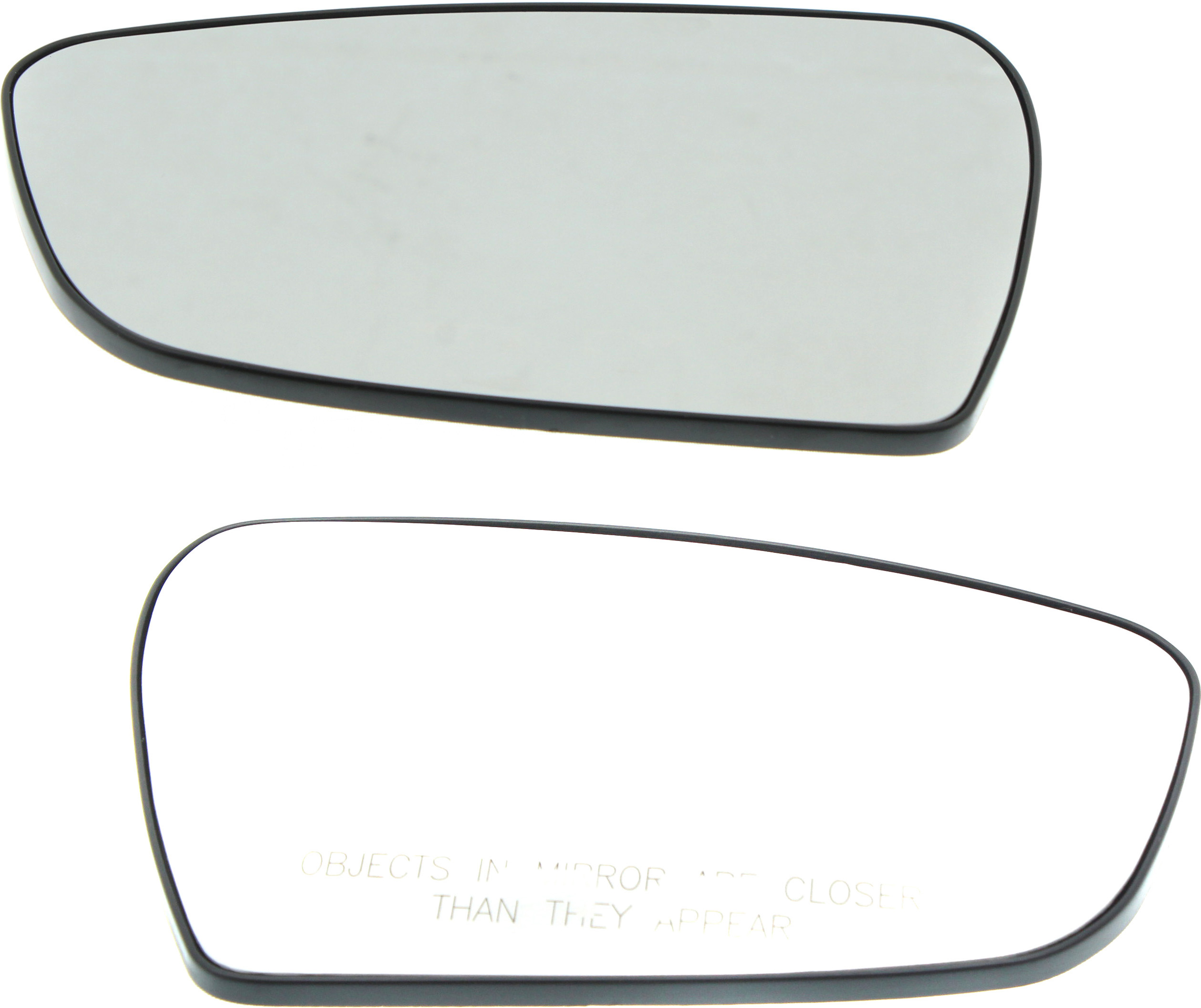 AM FORTE FORTE5-14-18 MIRROR GLASS RH AND LH Heated w Backing Plate No Blind Spot Detection SKU SET KA07GR Partslink KI1324107 KI1325107 OEM 87611A7050-87621A7040