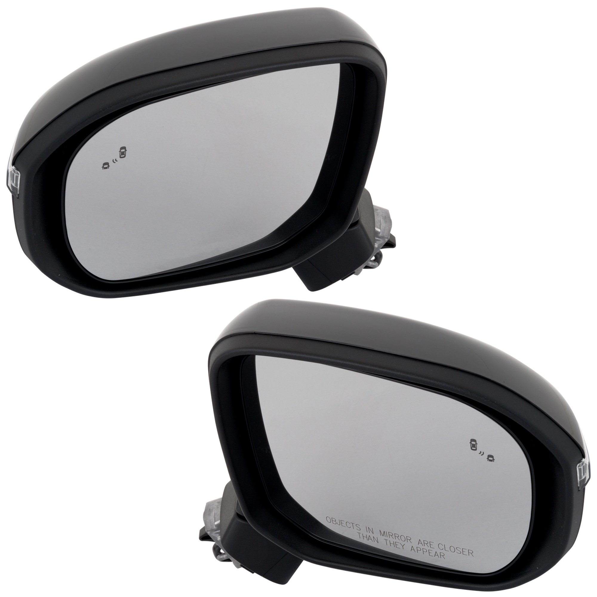 AM TELLURIDE 20-23 MIRROR RH AND LH Power Manual Folding Heated Paintable w BSD and Signal Light No Auto dimming LX S Models SKU SET KA113ER S Partslink KI1320240 KI1321240 OEM 87610S9220-87620S9220