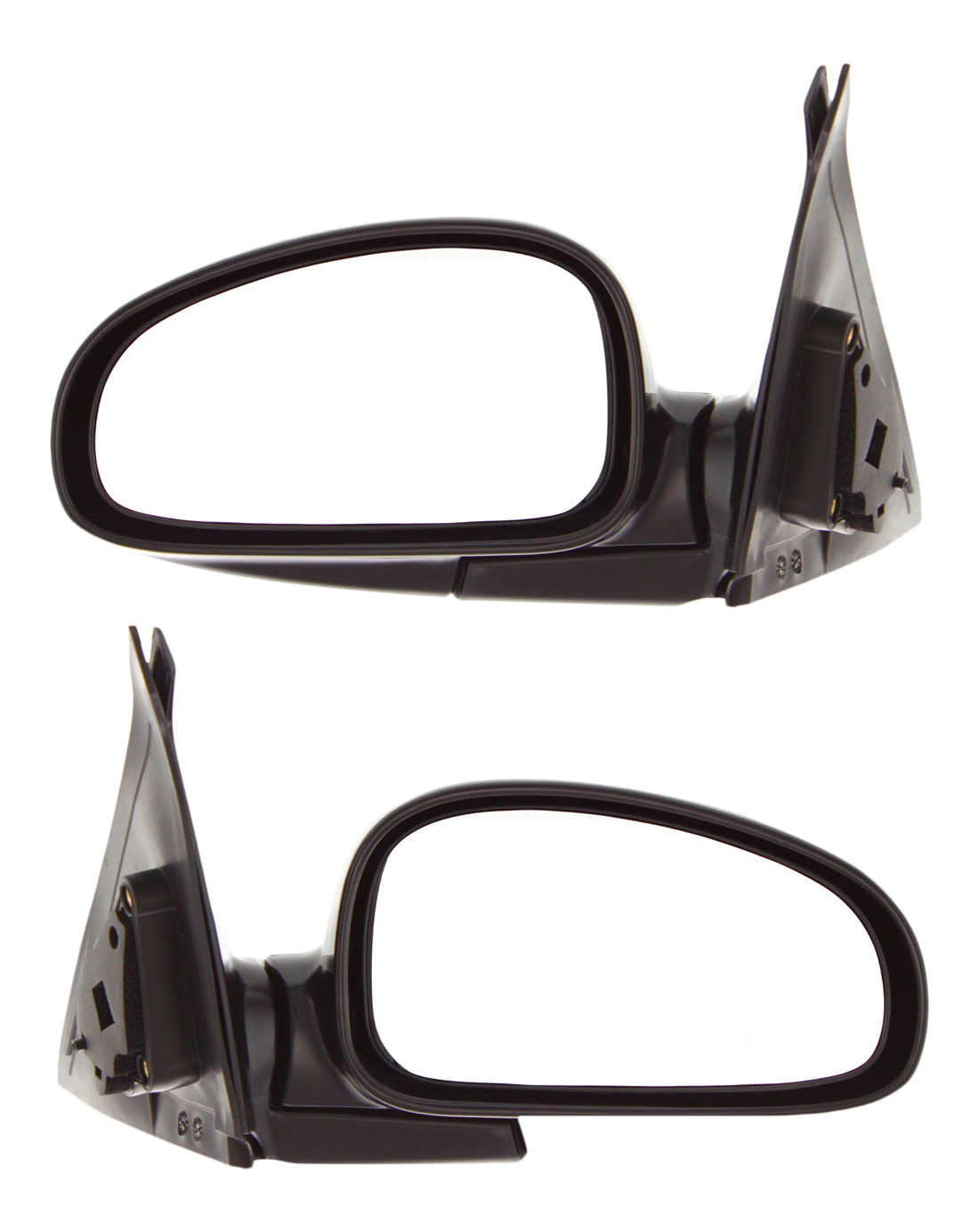 AM OPTIMA 01-06 MIRROR RH AND LH Power Manual Folding Non Heated Paintable LX Model SKU SET KA16ER Partslink KI1320120 KI1321120 OEM 876103C110-876203C910XX