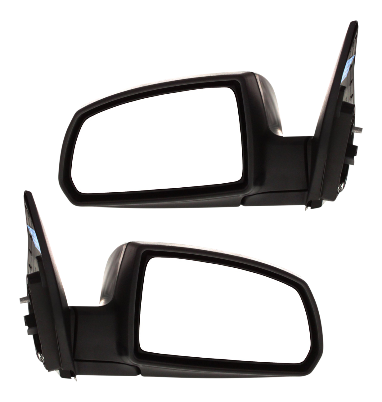 AM RIO 06-09 MIRROR RH AND LH Power Manual Folding Heated Paintable Hatchback Sedan SKU SET KA22ER Partslink KI1320137 KI1321137 OEM 876101G100-876201G700