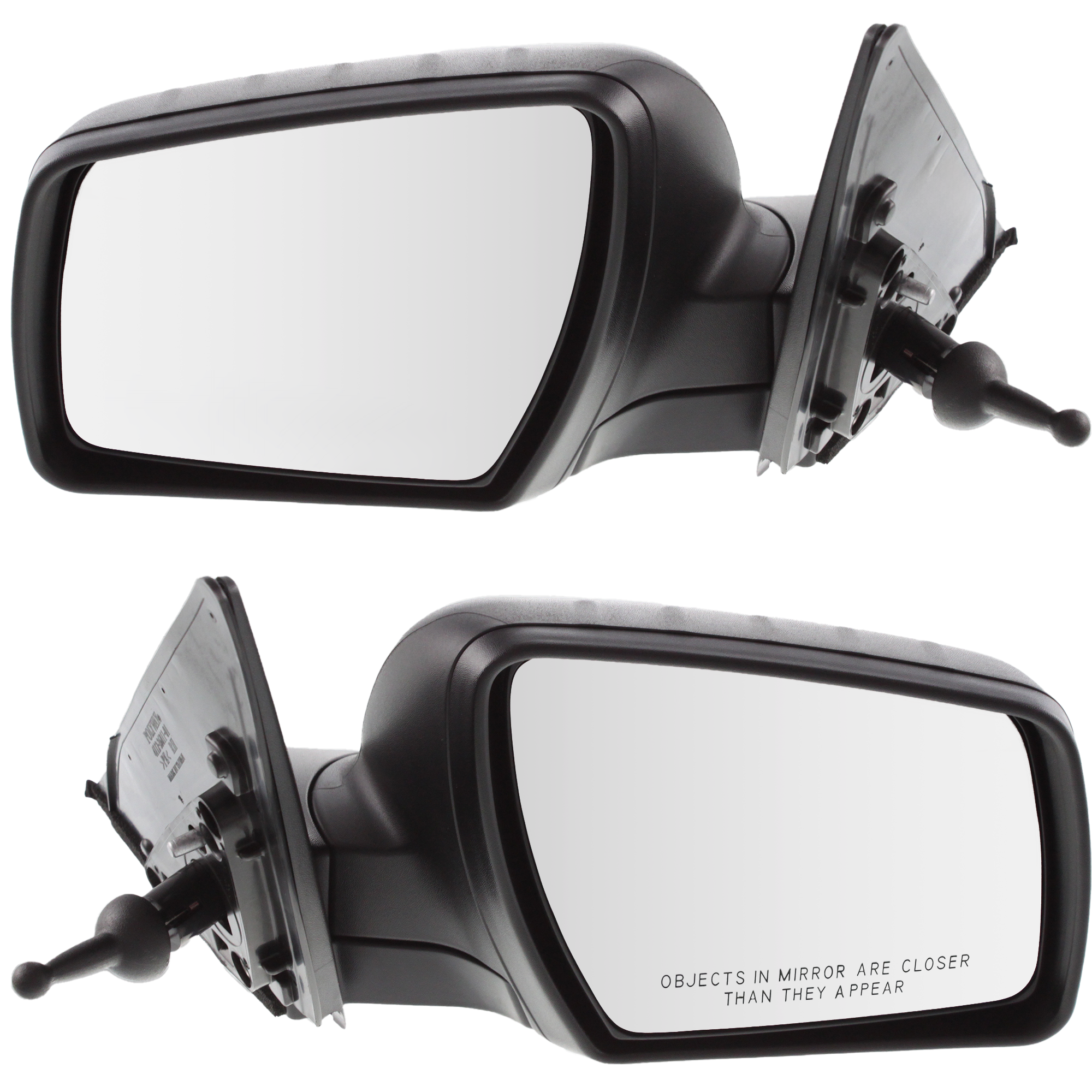 AM SOUL 10-13 MIRROR RH AND LH Manual Adjust Manual Folding Non Heated Textured No Memory Puddle Light and Signal Light SKU SET KA27R Partslink KI1320141 KI1321141 OEM 876102K300-876202K30000