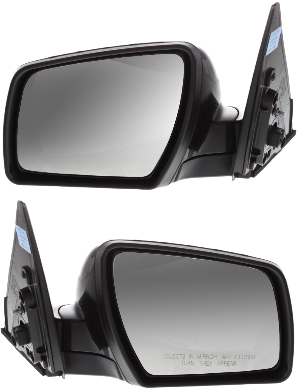 AM SOUL 10-11 MIRROR RH AND LH Power Manual Folding Non Heated Paintable No Memory Puddle Light and Signal Light SKU SET KA28ER Partslink KI1320142 KI1321142 OEM 876102K330-876202K340 PFM
