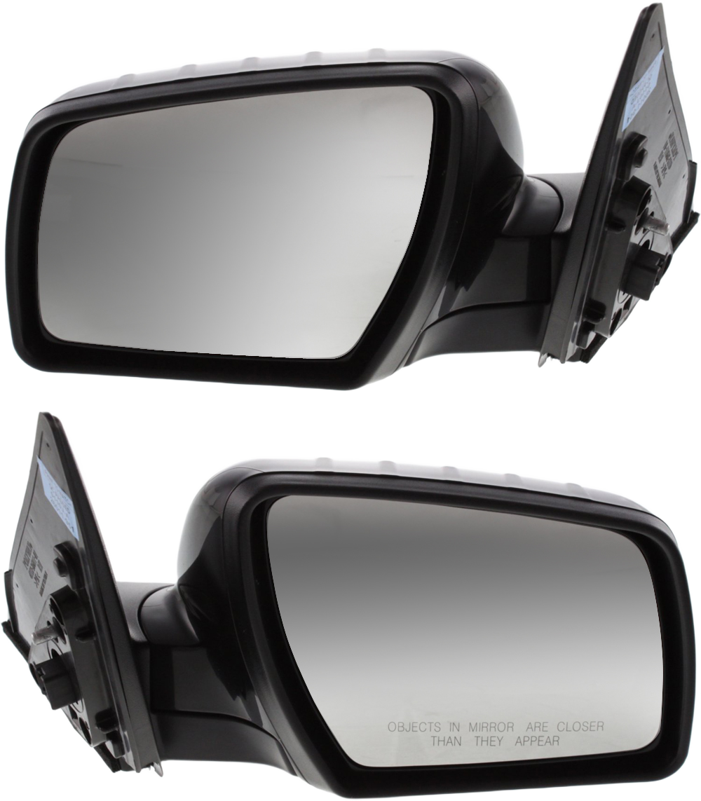 AM SOUL 10-13 MIRROR RH AND LH Power Manual Folding Heated Paintable No Memory Puddle Light and Signal Light SKU SET KA29ER Partslink KI1320143 KI1321143 OEM 876102K340-876202K340
