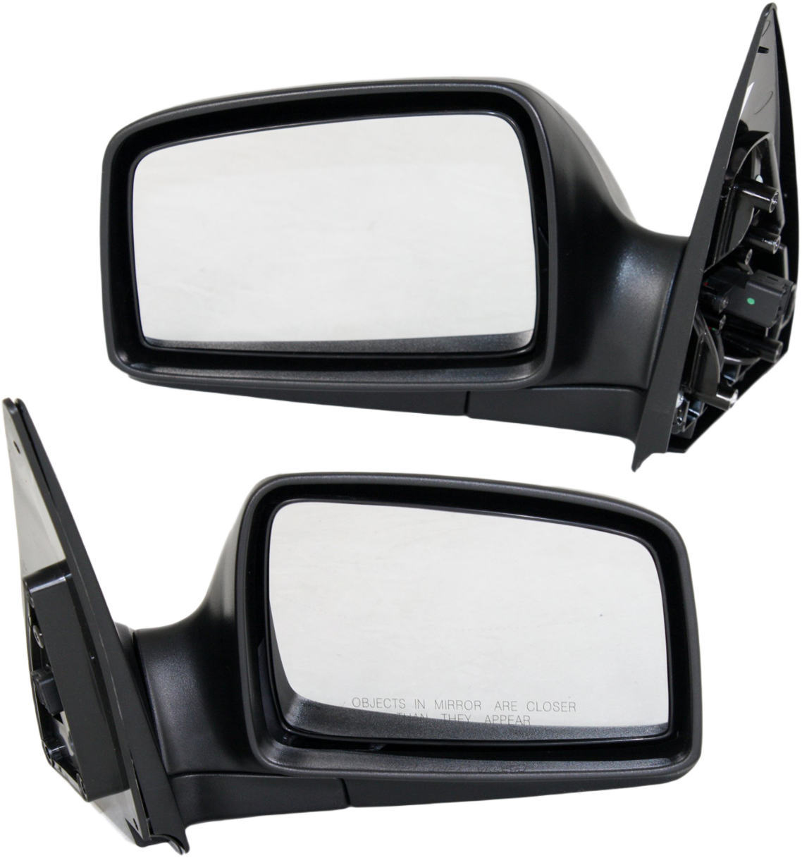 AM SPORTAGE 05-07 MIRROR RH AND LH Power Manual Folding Non Heated Textured LX Model SKU SET KA34ER Partslink KI1320132 KI1321132 OEM 876101F000-876201F210