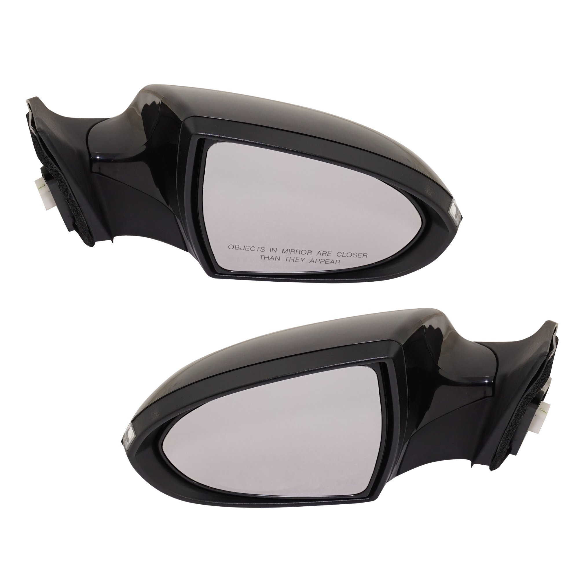 AM SPORTAGE 11-16 MIRROR RH AND LH Power Manual Folding Non Heated Paintable w Signal Light SKU SET KA42ER S Partslink KI1320149 KI1321149 OEM 876103W550-876203W550
