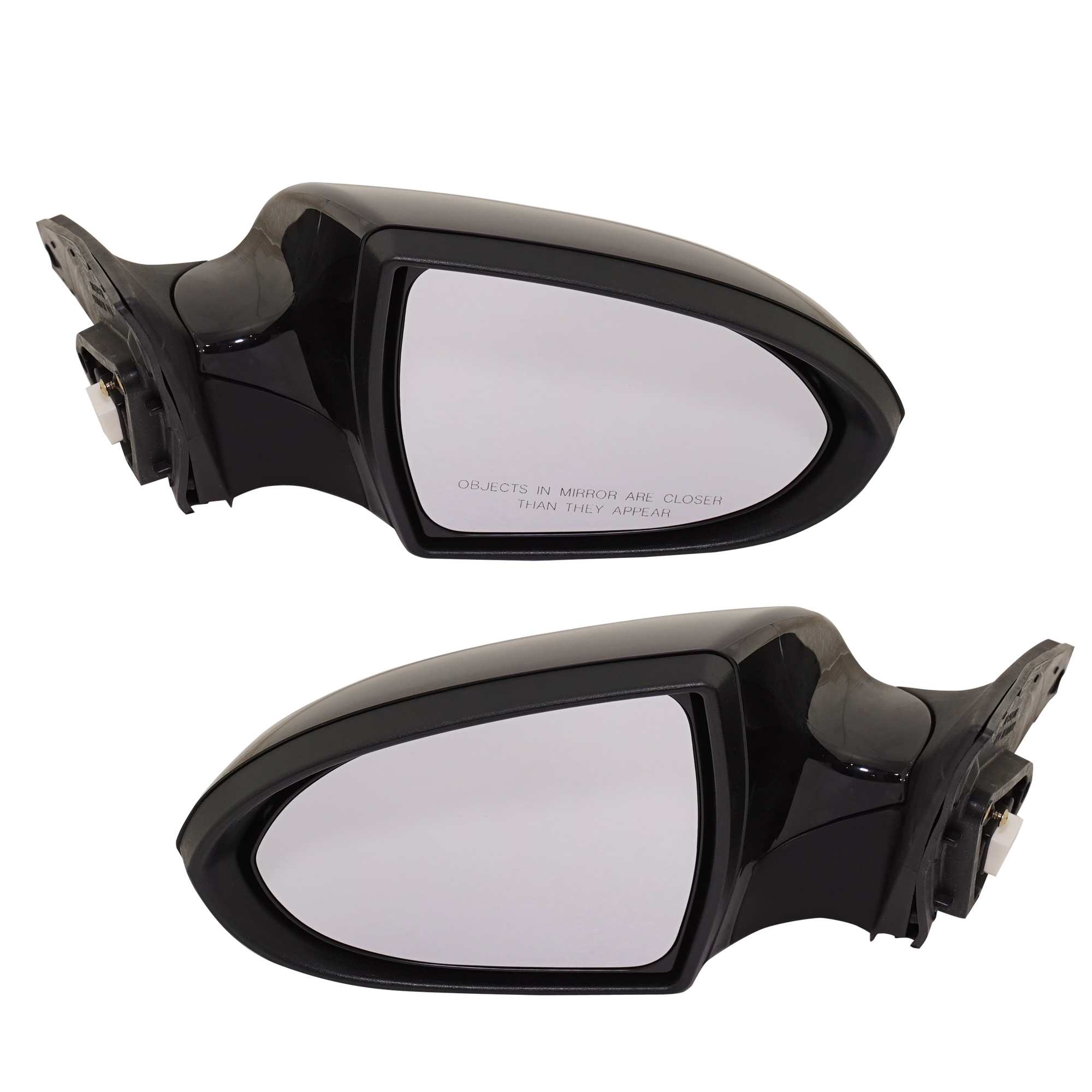 AM SPORTAGE 11-16 MIRROR RH AND LH Power Manual Folding Non Heated Paintable No Signal Light SKU SET KA42ER Partslink KI1320148 KI1321148 OEM 876103W510-876203W510
