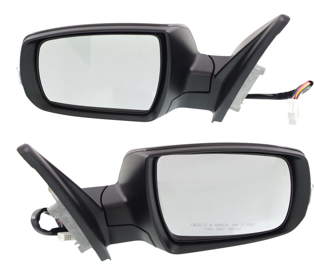 AM SORENTO 11-15 MIRROR RH AND LH Power Power Folding Heated Paintable w Memory and Signal Light No BSD SKU SET KA47ER S Partslink KI1320174 KI1321174 OEM 876101U060-876101U510-876201U0