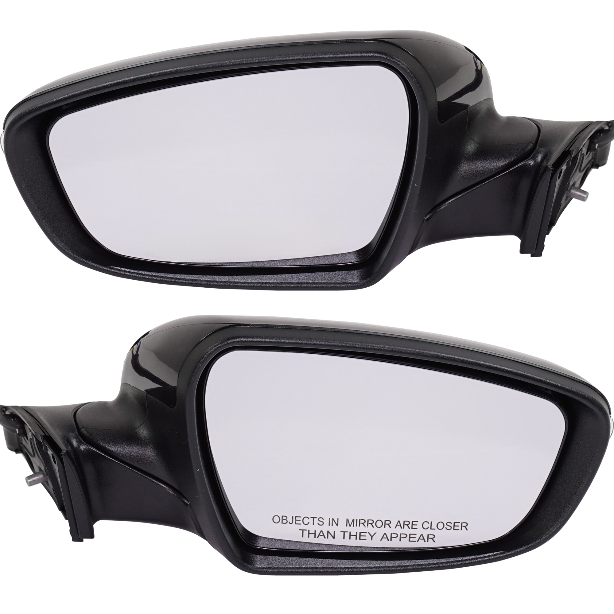 AM FORTE 14-16 MIRROR RH AND LH Power Manual Folding Heated Paintable w Signal Light No Puddle Light Sedan LX Model SKU SET KA49ER S Partslink KI1320182 KI1321182 OEM 87610A7210-87620A7210