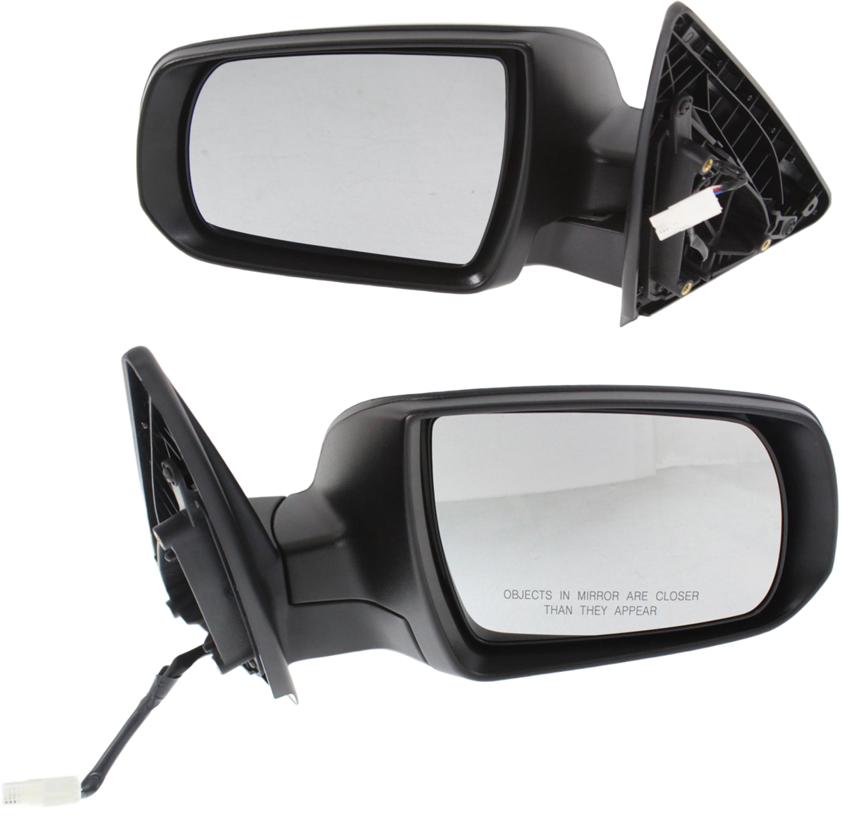 AM SORENTO 11-13 MIRROR RH AND LH Power Manual Folding Non Heated Textured No BSD Memory and Signal Light SKU SET KA59ER Partslink KI1320173 KI1321173 OEM 876101U000-876201U000