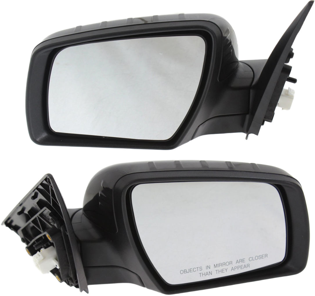 AM SOUL 12-13 MIRROR RH AND LH Power Manual Folding Heated Paintable w Signal Light SKU SET KA60ER S Partslink KI1320164 KI1321164 OEM 876102K831-876202K831