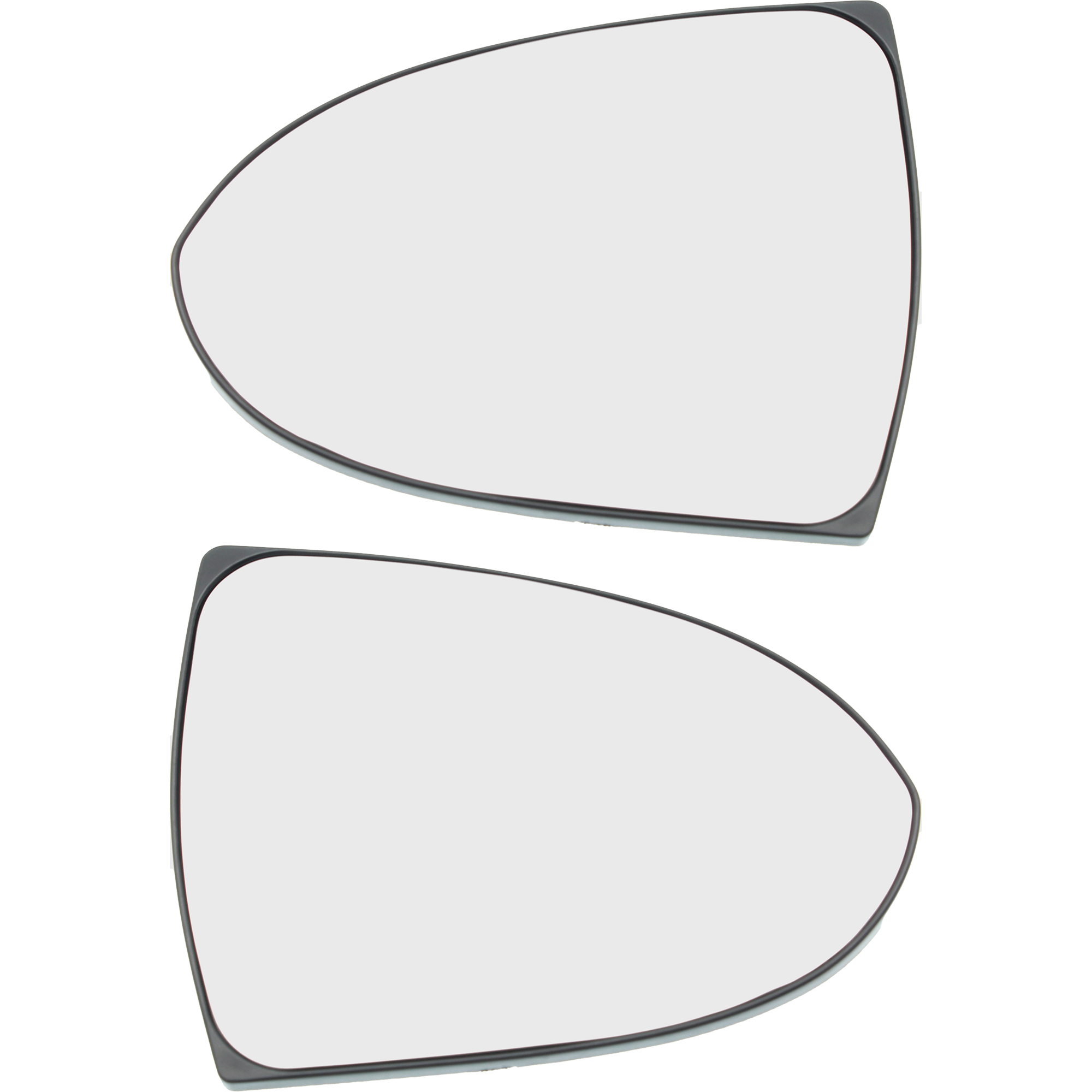 AM SPORTAGE 11-16 MIRROR GLASS RH AND LH Heated w Backing Plate SKU SET KA62GR Partslink KI1324113 KI1325113 OEM 876113W450-876213W450