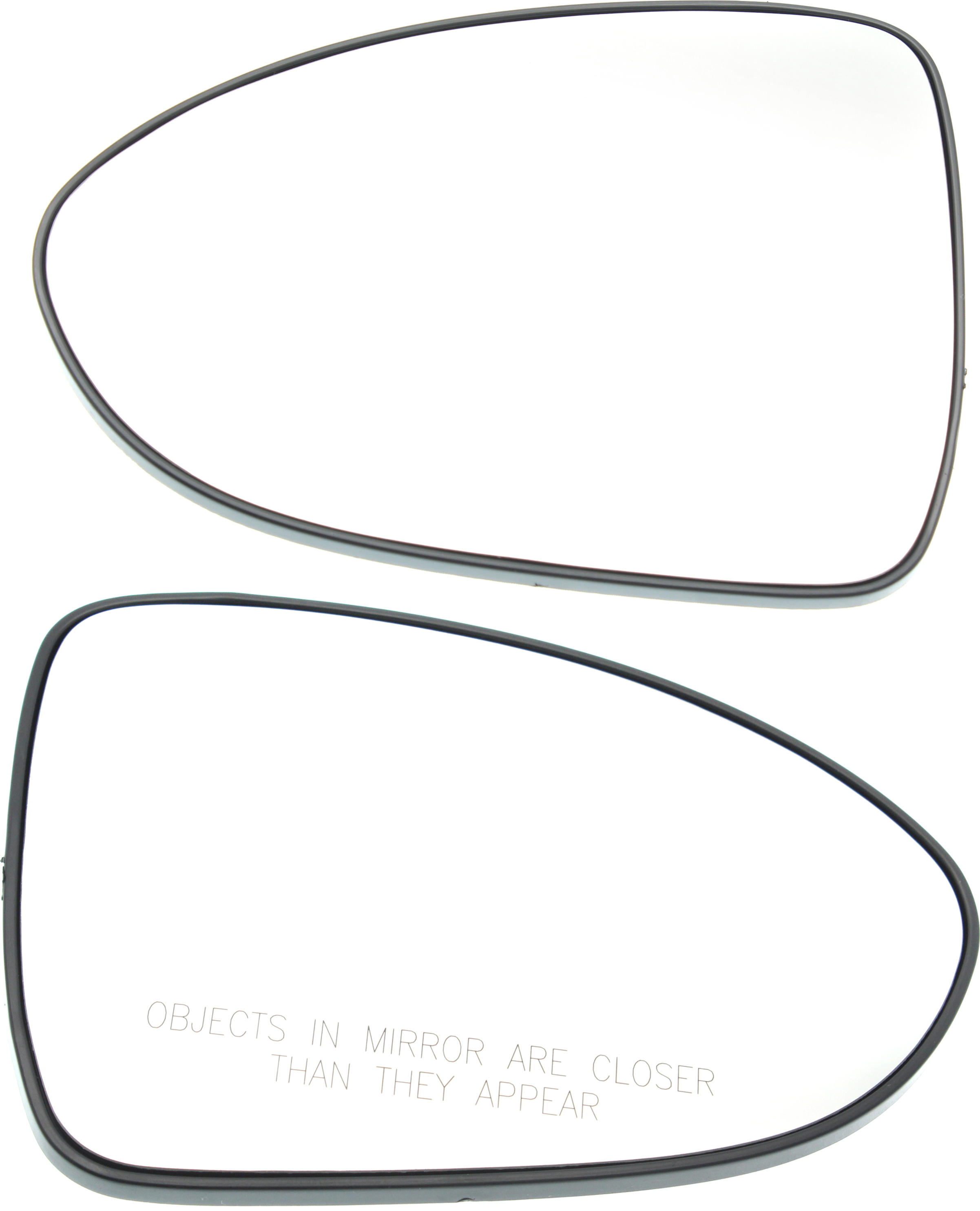 AM RIO 12-17 MIRROR GLASS RH AND LH Heated w Backing Plate Hatchback Sedan SKU SET KA64GR Partslink KI1324111 KI1325111 OEM 876111W010-876211W050