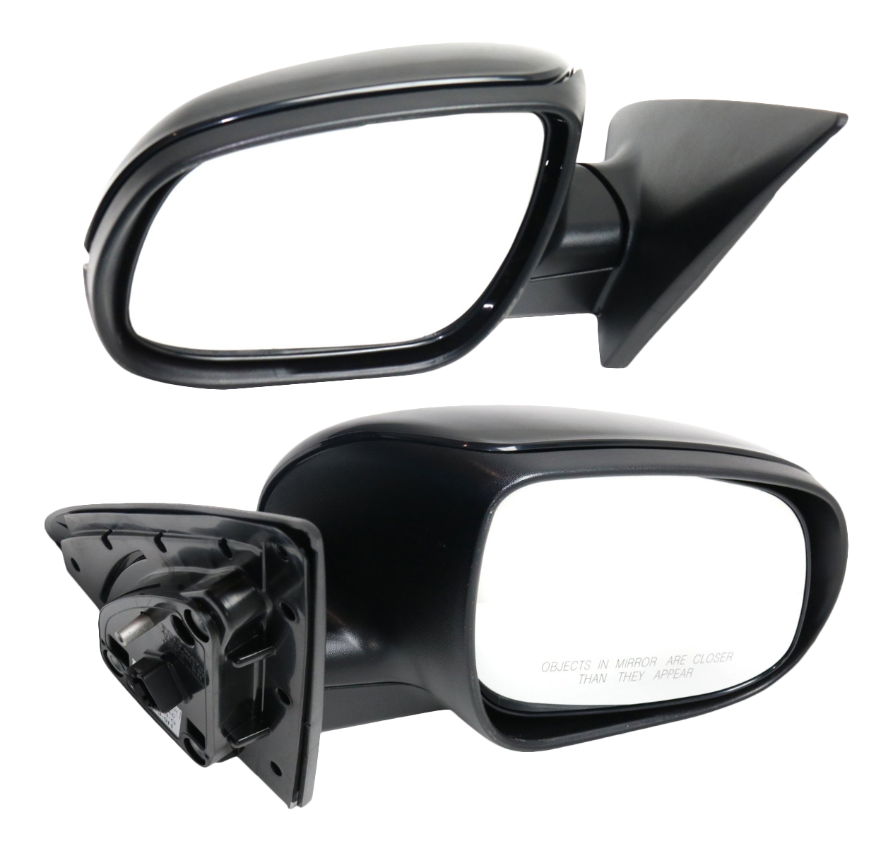 AM FORTE KOUP 11-12 MIRROR RH AND LH Power Manual Folding Heated Paintable w Signal Light SKU SET KA70ER S Partslink KI1320155 KI1321155 OEM 876051M005-876061M005