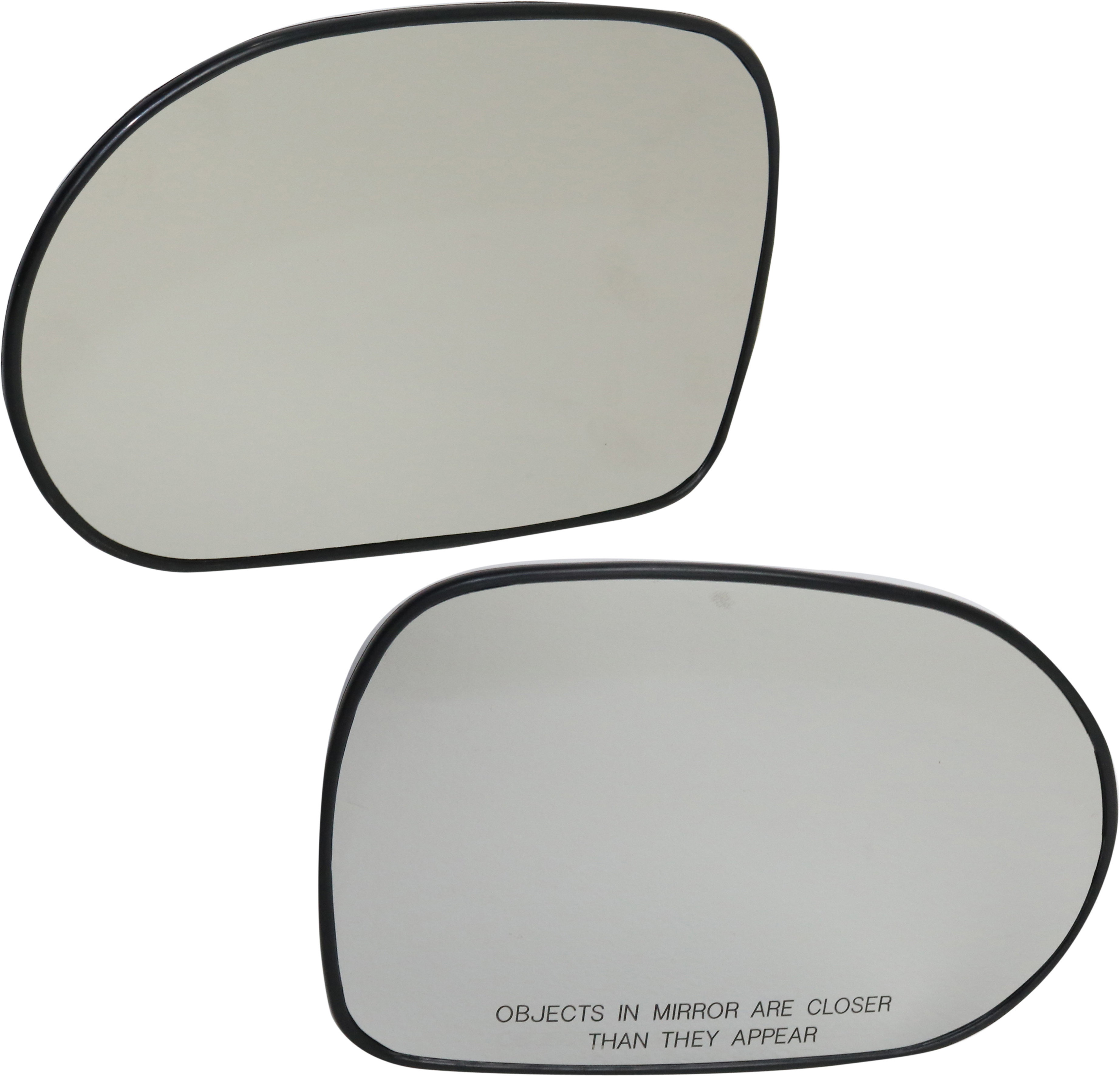 AM SEDONA 02-05 MIRROR GLASS RH AND LH Heated EX Model w Backing Plate SKU SET KA73GR Partslink KI1325117 KI1324117 OEM 0K54E69123-0K54B69183