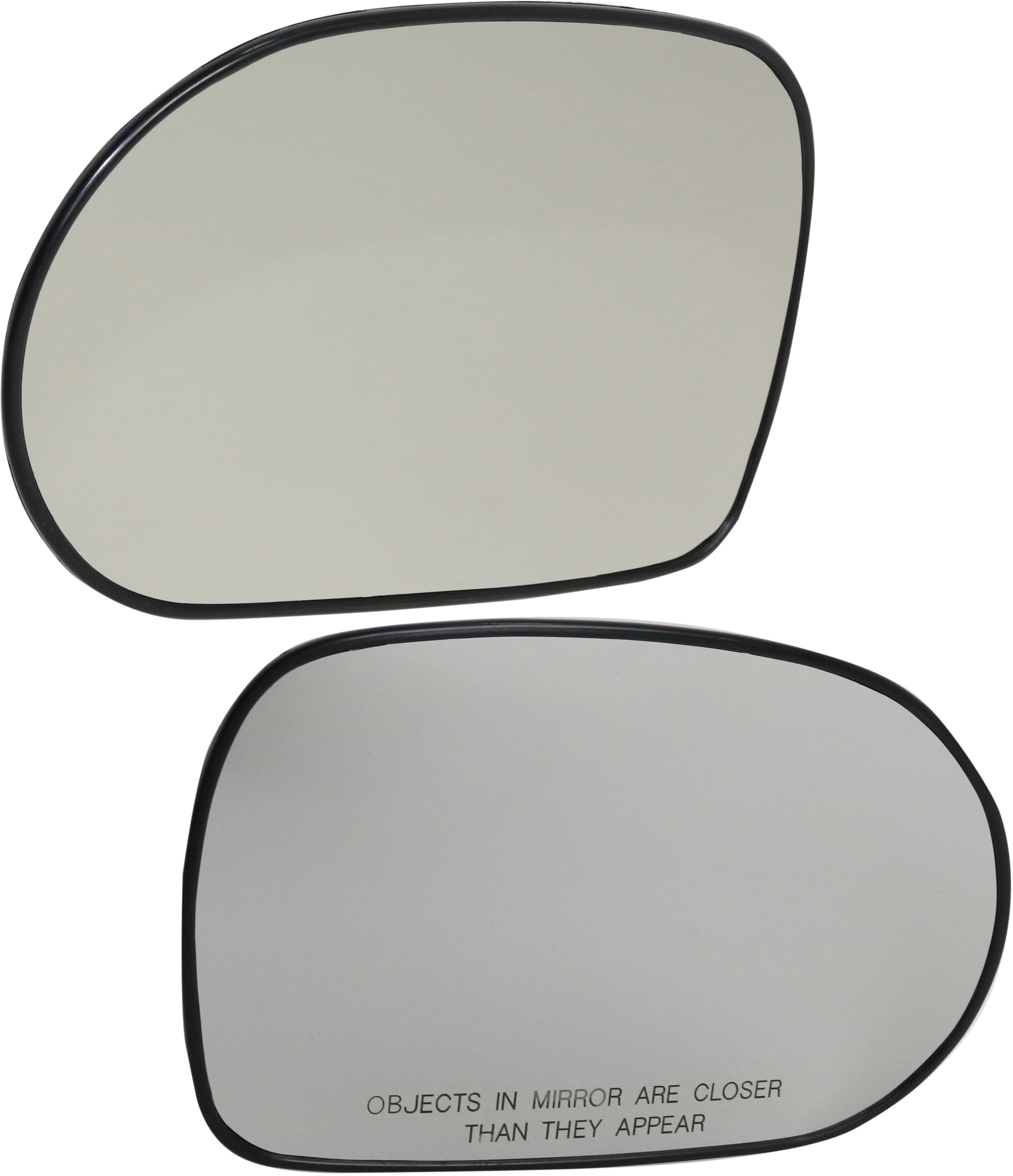 AM SEDONA 02-05 MIRROR GLASS RH AND LH Non Heated LX Model w Backing Plate SKU SET KA74GR Partslink KI1325116 KI1324116 OEM 0K54A69123-0K54A69183