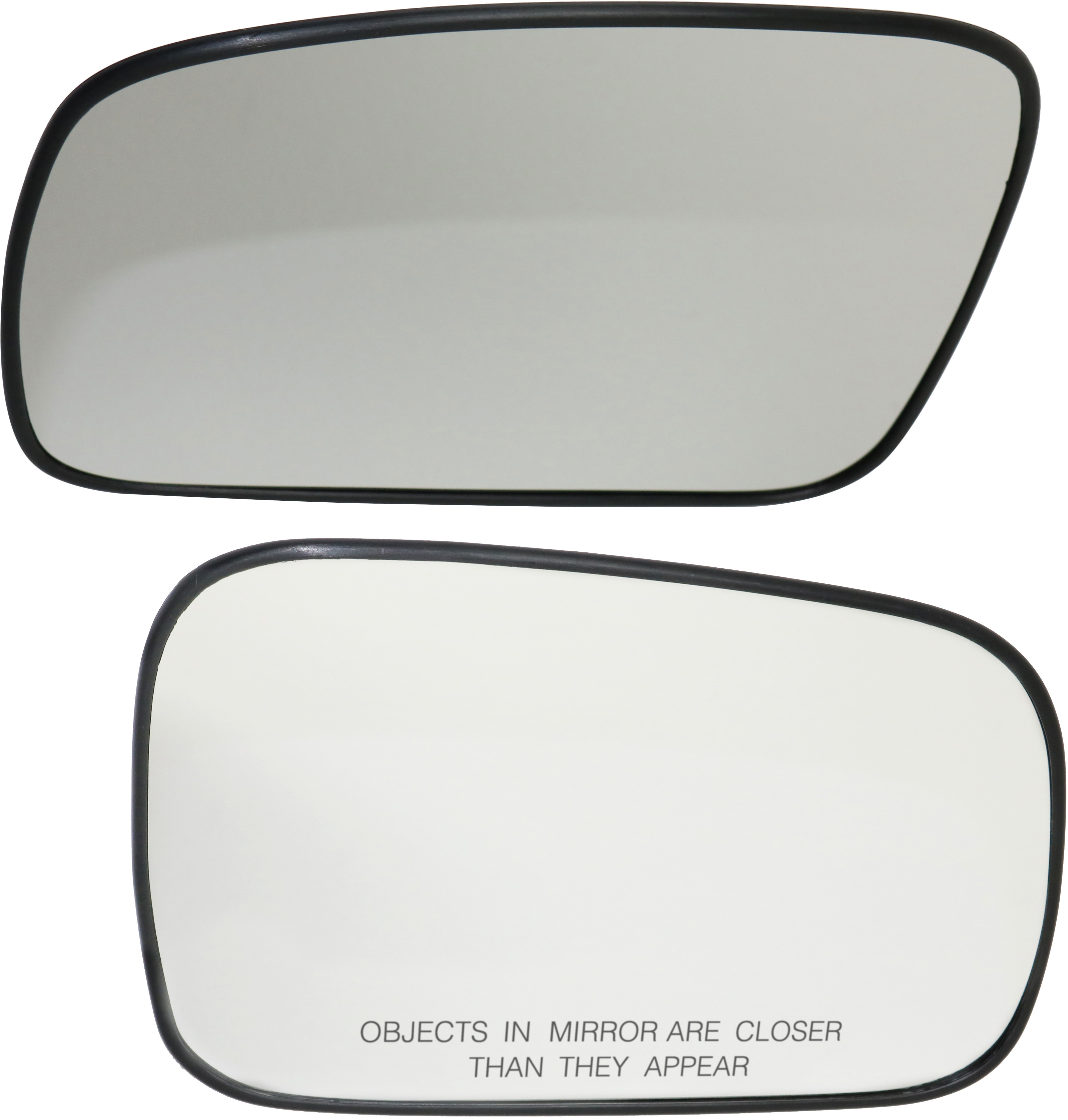 AM SORENTO 03-09 MIRROR GLASS RH AND LH Non Heated w Backing Plate SKU SET KA77GR Partslink KI1325101 OEM 876073E550-876213E740-876033E5
