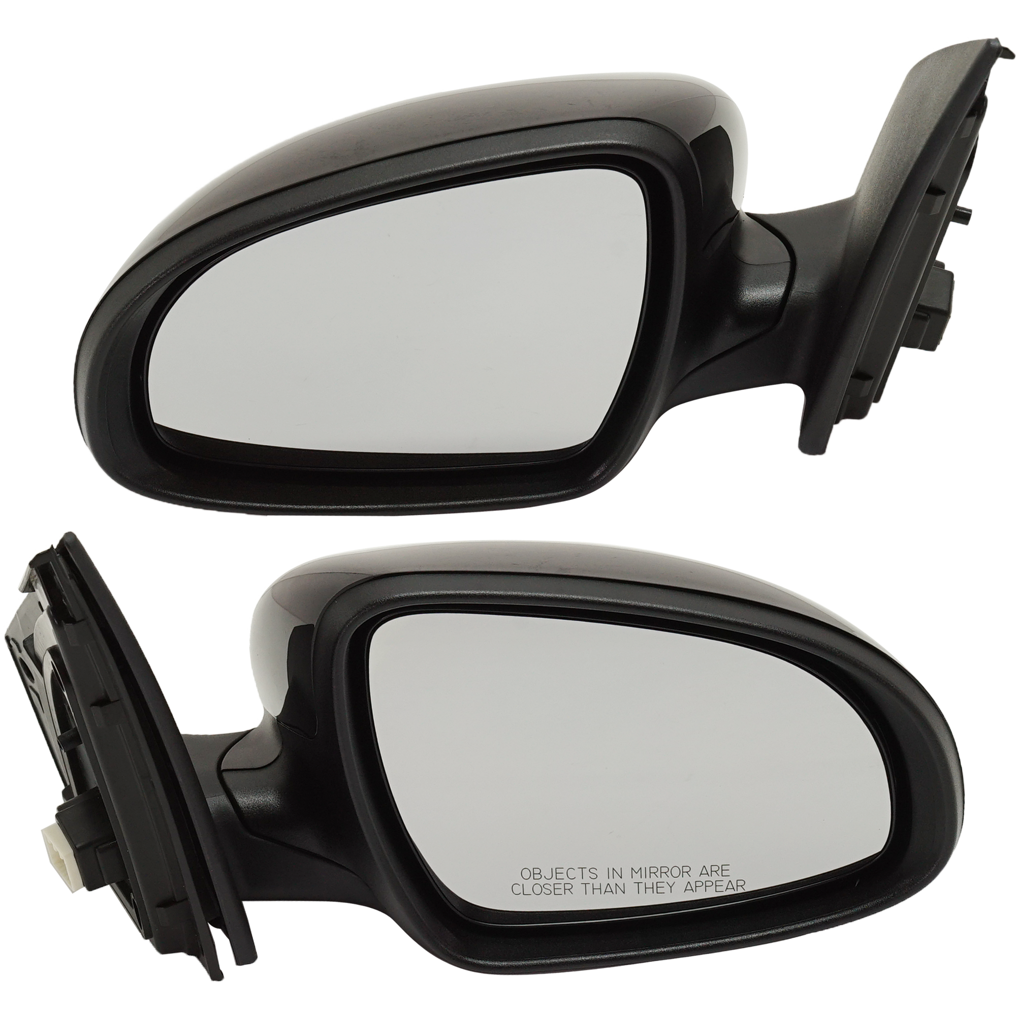 AM SPORTAGE 17-22 MIRROR RH AND LH Power Manual Folding Heated Paintable No BSD and Signal Light SKU SET KA81ER Partslink KI1320197 KI1321197 OEM 87610D9110-87620D9110