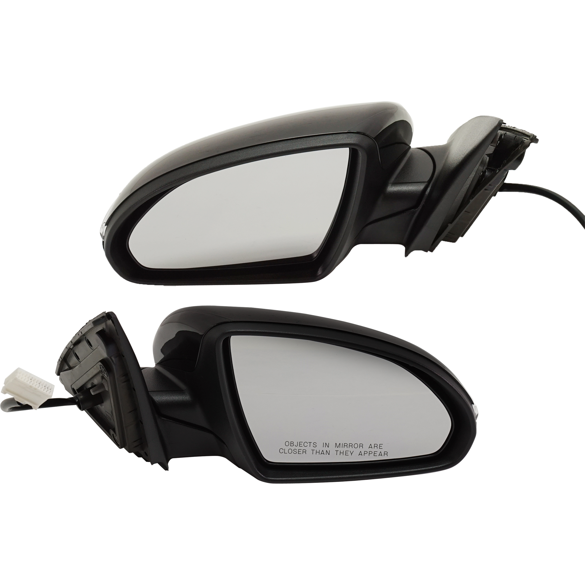 AM OPTIMA 16-18 MIRROR RH AND LH Power Manual Folding Non Heated Paintable w Signal Light No BSD and Memory Exc. Hybrid Model SKU SET KA88ER S Partslink KI1320200 KI1321200 OEM 87610D5000-87620D5000