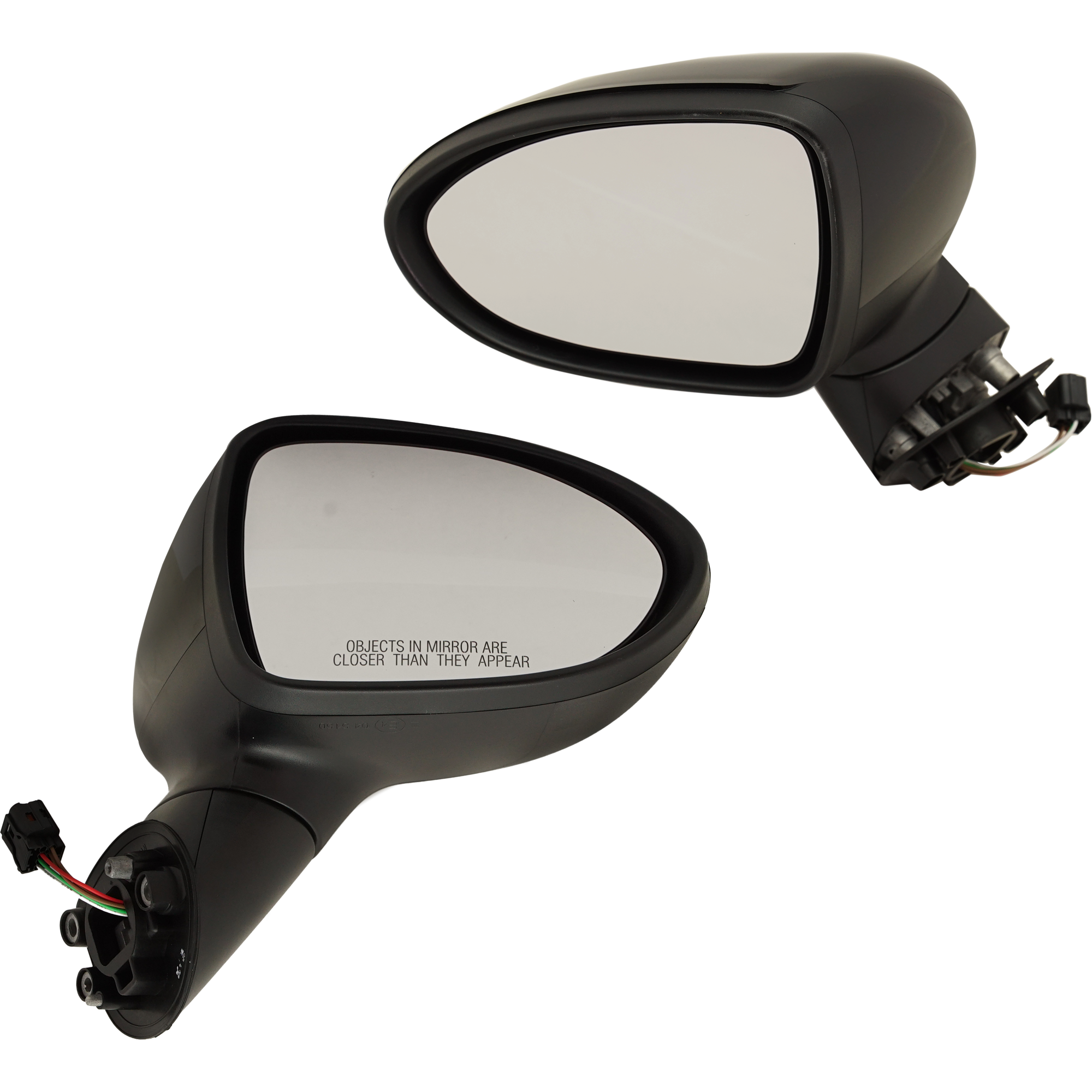 AM RIO 12-17 MIRROR RH AND LH Power Manual Folding Heated Paintable No Signal Light Hatchback Sedan SKU SET KA90ER Partslink KI1320187 KI1321187 OEM 876101W141-876071W000-876201W1