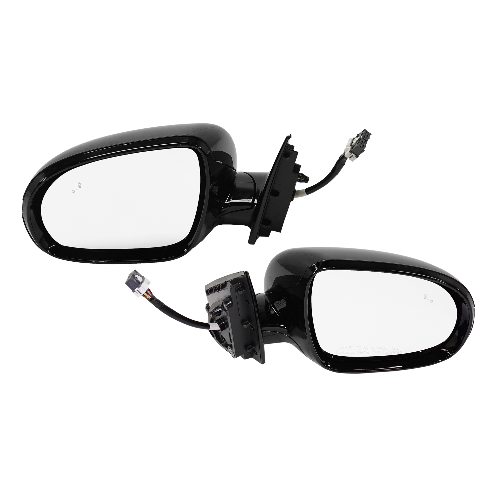 AM SORENTO 16-18 MIRROR RH AND LH Power Power Folding Heated Paintable w BSD Memory and Signal Light SKU SET KA95ER S Partslink KI1320210 KI1321210 OEM 87610C6010-87620C6010