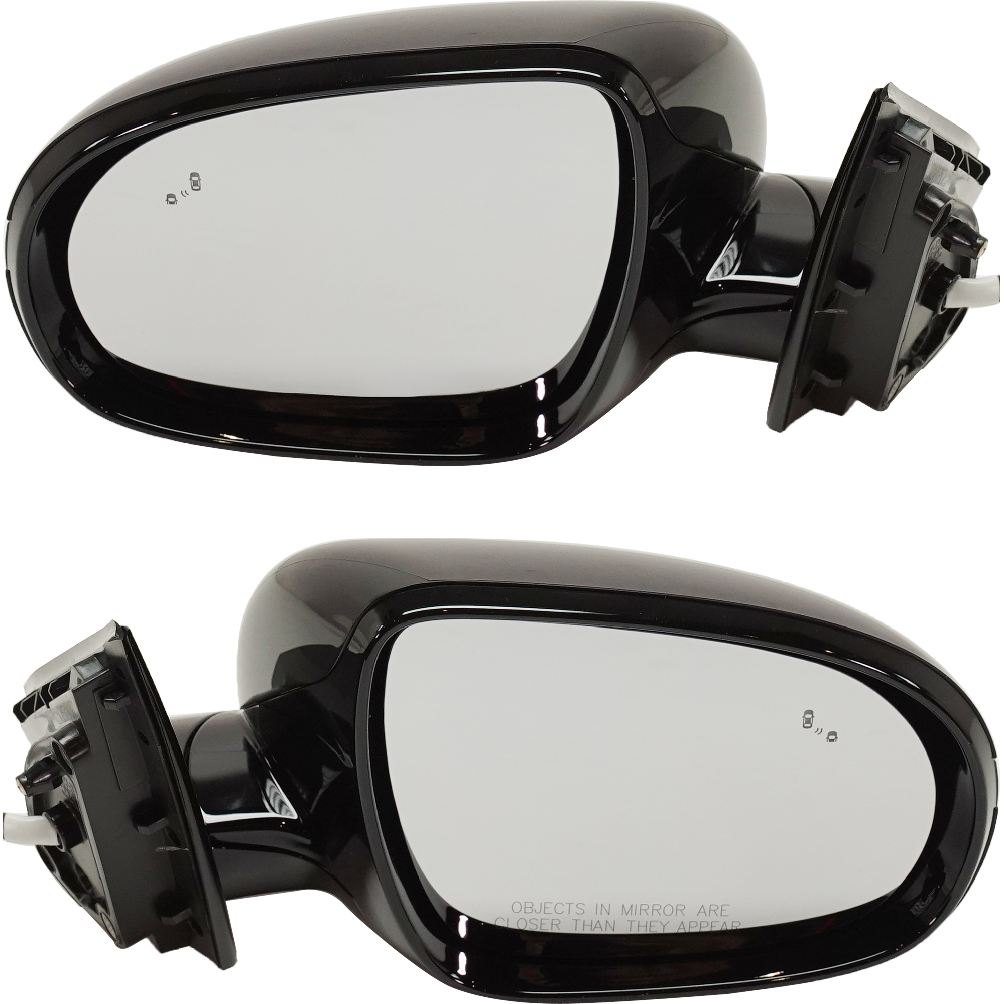 AM SORENTO 19-20 MIRROR RH AND LH Power Manual Folding Heated Paintable w BSD and Signal Light SKU SET KA96ER S Partslink KI1320208 KI1321208 OEM 87610C6220-87620C6220