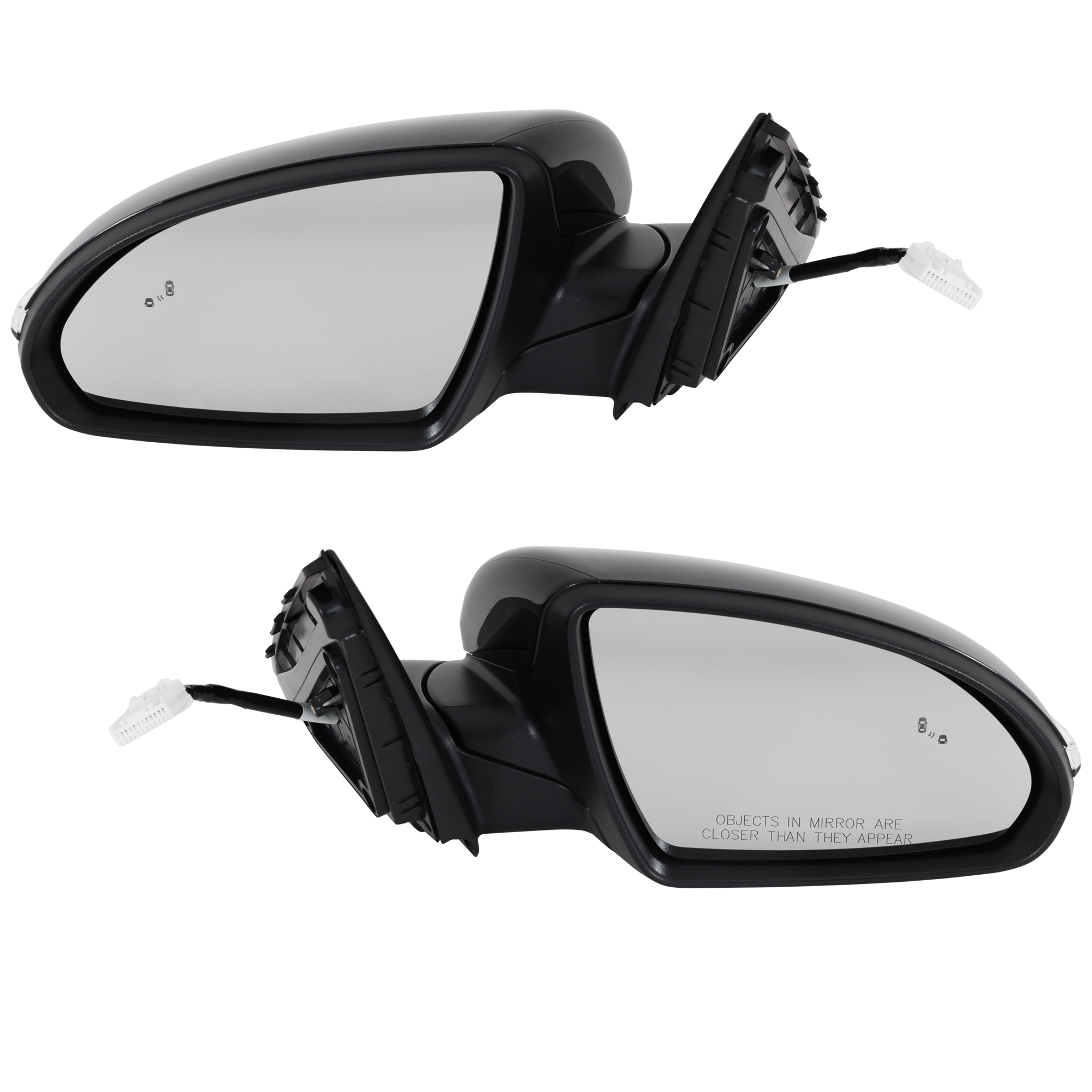 AM OPTIMA 16-20 MIRROR RH AND LH Power Manual Folding Heated Paintable w BSD and Signal Light No Memory Exc. Hybrid Model USA Built Vehicle SKU SET KA98ER S Partslink KI1320221 KI1321221 OEM 87610D5150-87620D5150