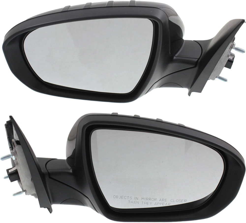 AM OPTIMA 14-15 MIRROR RH AND LH Power Power Folding Heated Paintable w Signal Light No BSD Exc. Hybrid Model USA Built Vehicle SKU SET KI13ER S Partslink KI1320176 KI1321176 OEM 876104C510-876204C510