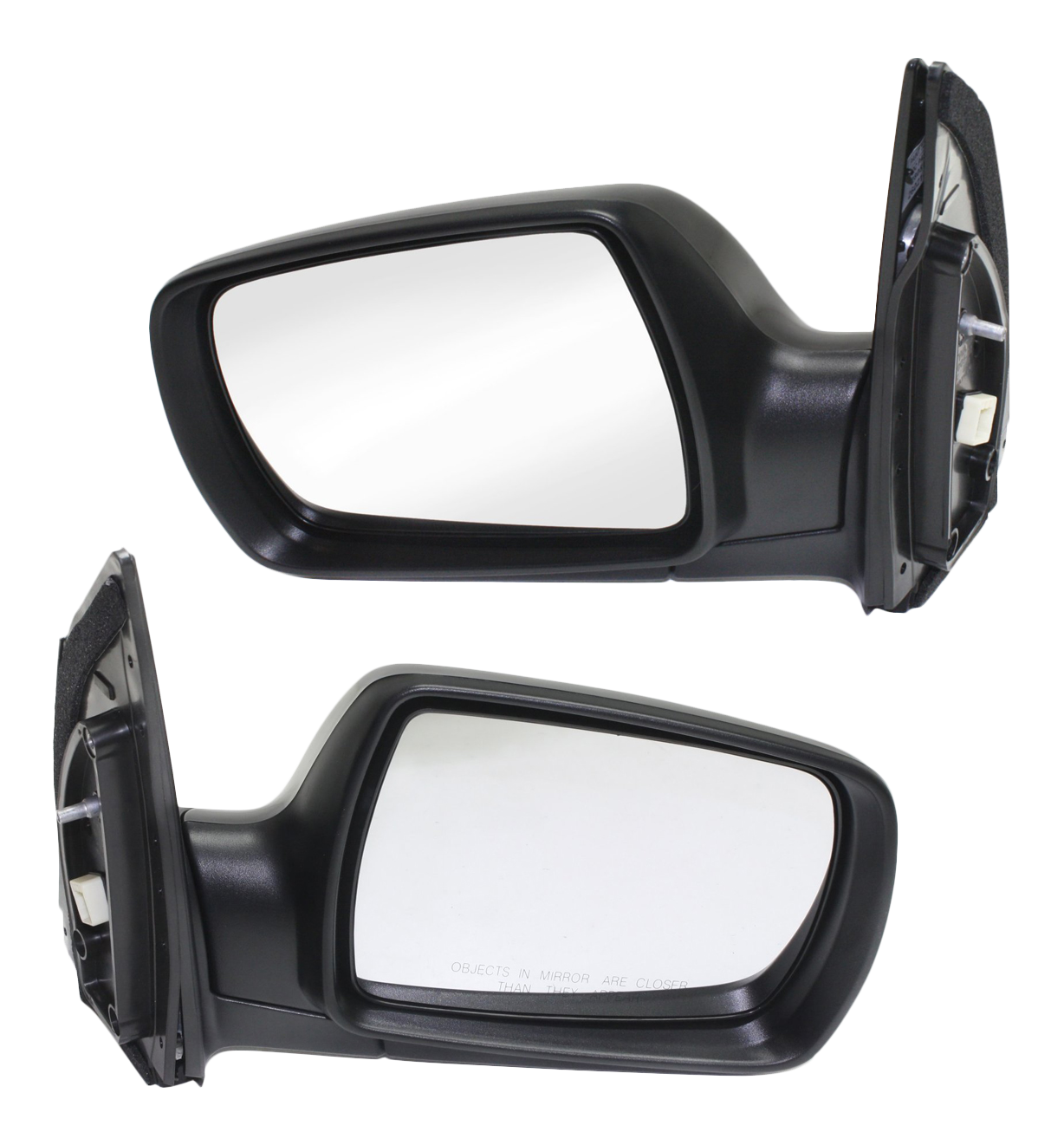 AM SEDONA 09-14 MIRROR RH AND LH Power Manual Folding Non Heated Paintable w Signal Light SKU SET KI15ER S Partslink KI1320157 KI1321157 OEM 876104D901-876204D933