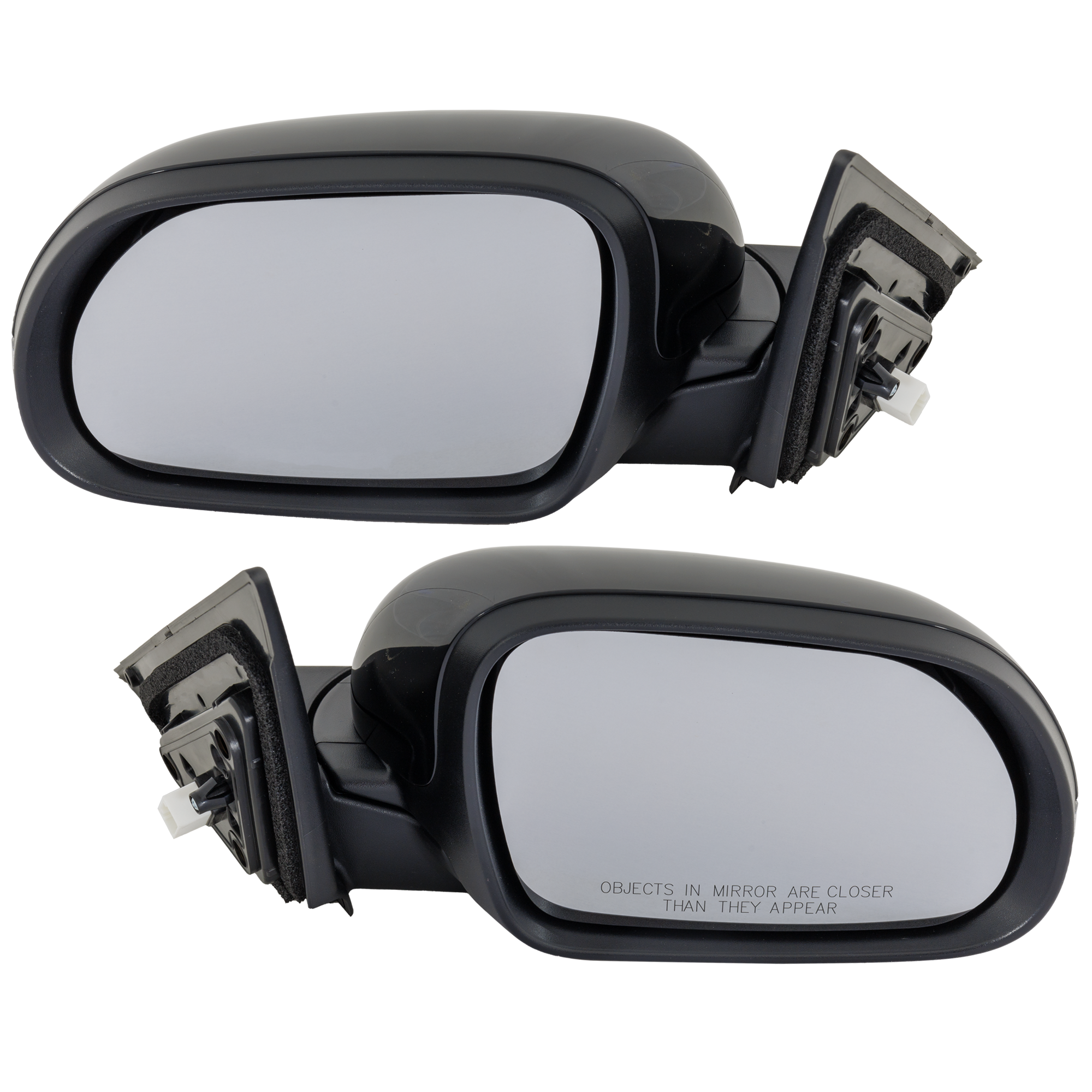 AM SOUL 20-20 MIRROR RH AND LH Power Manual Folding Heated Textured Base Paintable w Signal Light w o BSD SKU SET KI35ER S Partslink KI1321234 KI1320234 OEM 87620K0420-87610K0420