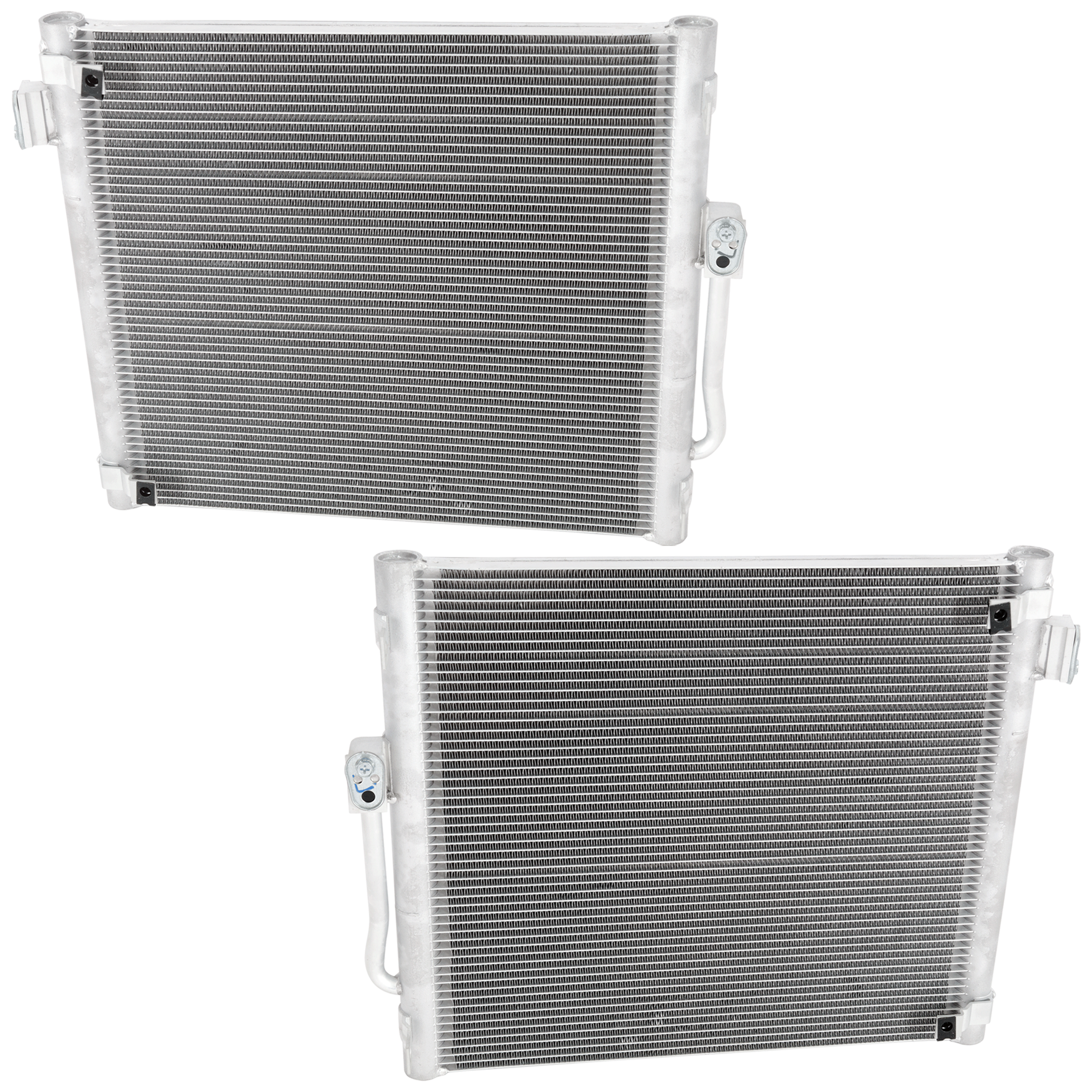 AM MODEL S 12-21 A C CONDENSER SET RH and LH SKU SET KVAC30180 OEM 600761000B 600835200F 60076130
