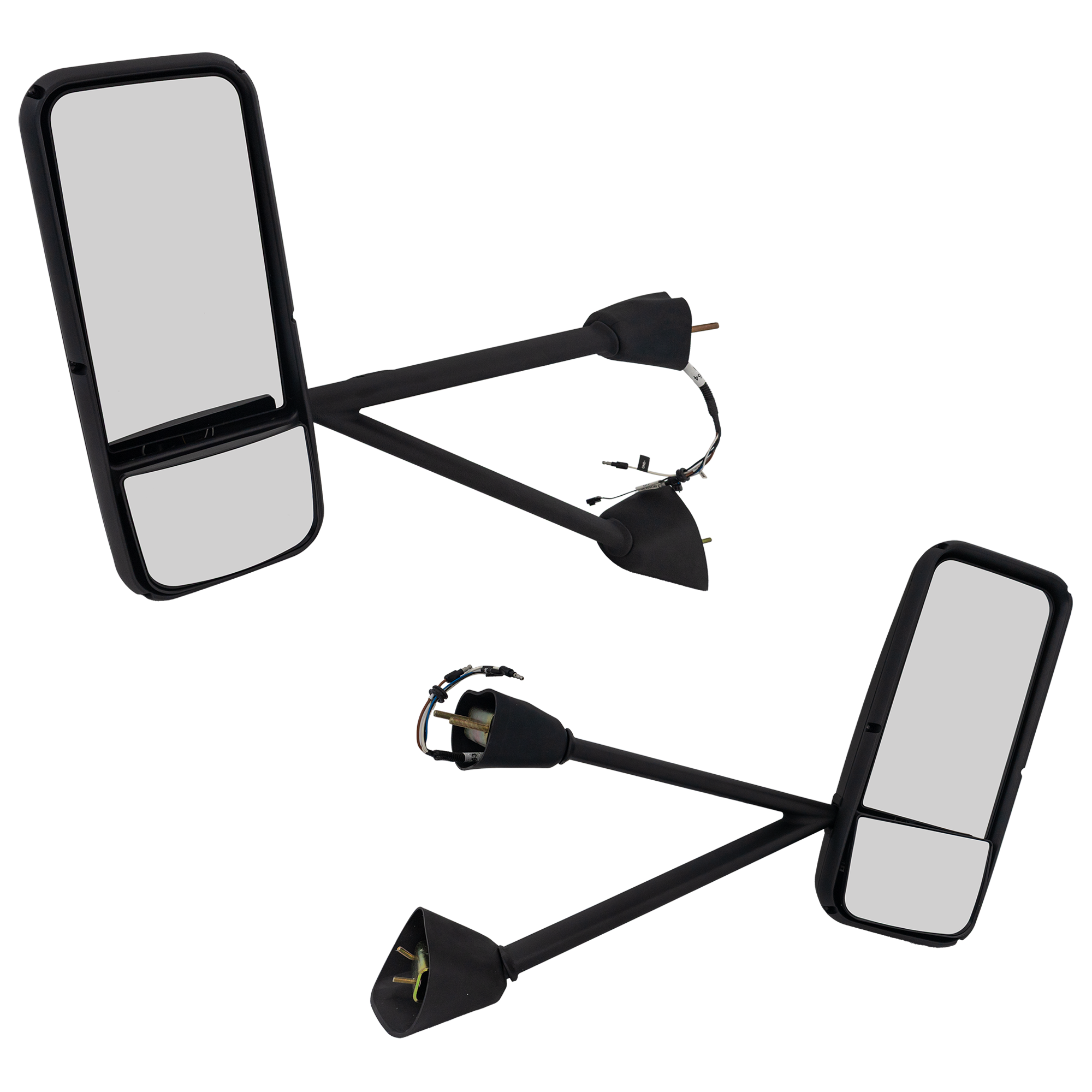 AM KENWORTH T800-90-13 MIRROR RH AND LH Power Heated Paintable w Arm SKU SET KW01ER HD OEM 10618-10619
