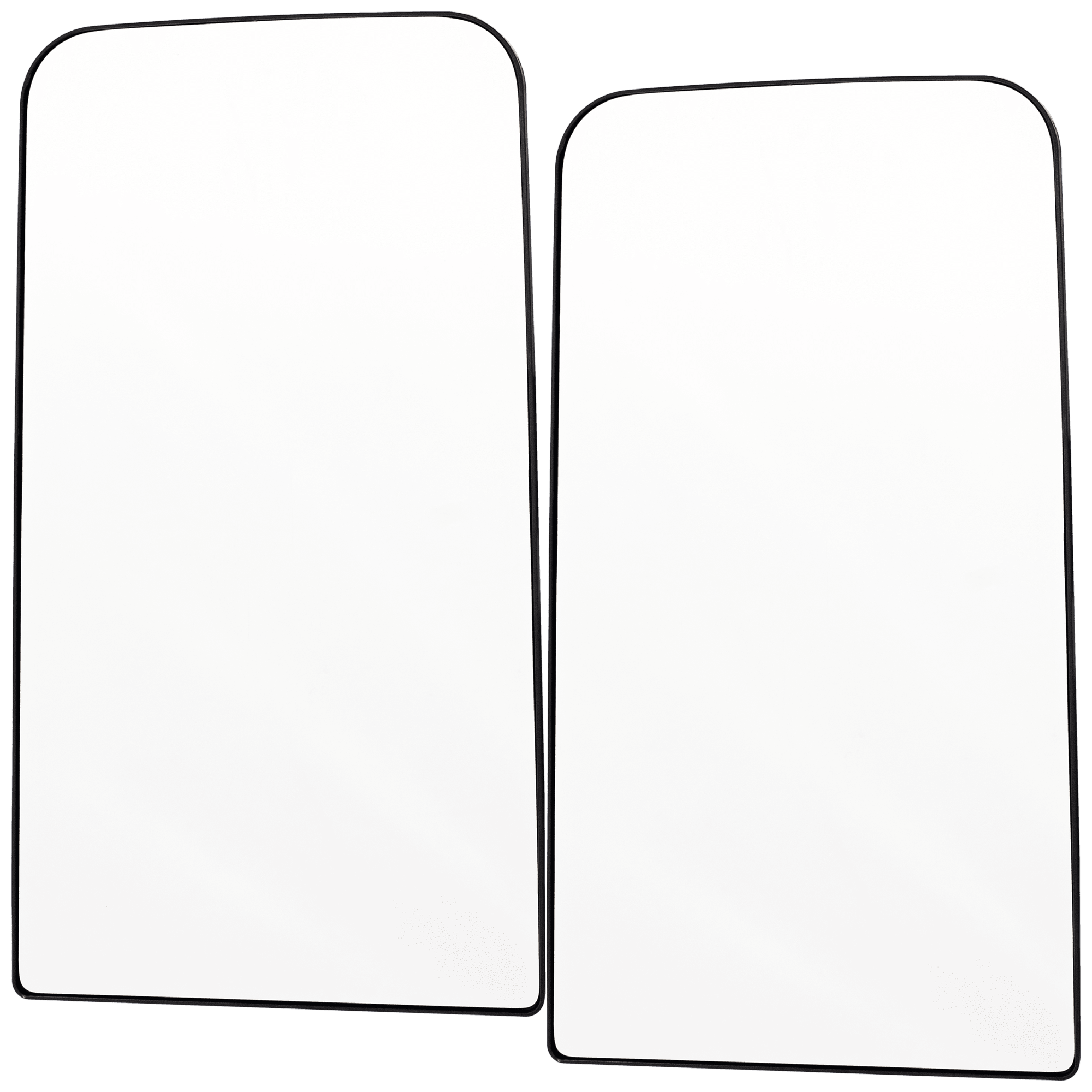AM KENWORTH T170 T270 T370 T440 T470 T600 T660 T800 T700 T2000-84-13 MIRROR GLASS RH AND LH=RH Upper Heated SKU SET KW05GR L HD OEM M015400