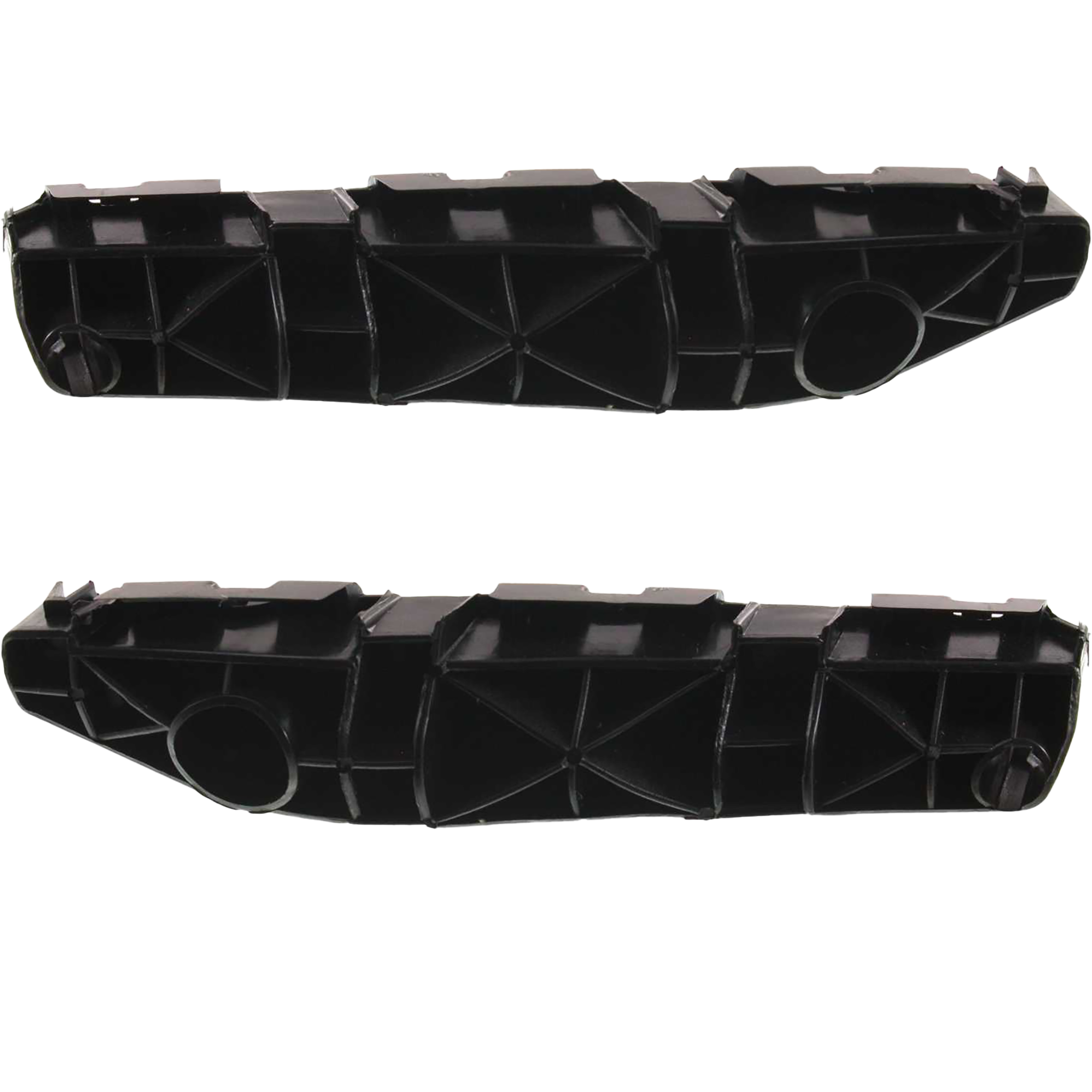 AM IS250 IS350-06-15 FRONT BUMPER BRACKET RH AND LH Side Brace Plastic SKU SET L013103 Partslink LX1067102 LX1066102 OEM 5253553011-5253653011