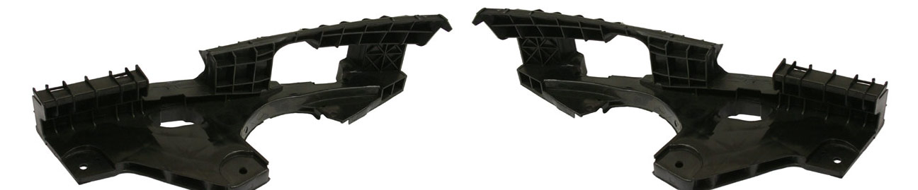 AM IS250 IS350-06-08 FRONT BUMPER BRACKET RH AND LH Side Support Cover SKU SET L013105 Partslink LX1043103 LX1042103 OEM 5211553020-5211653020