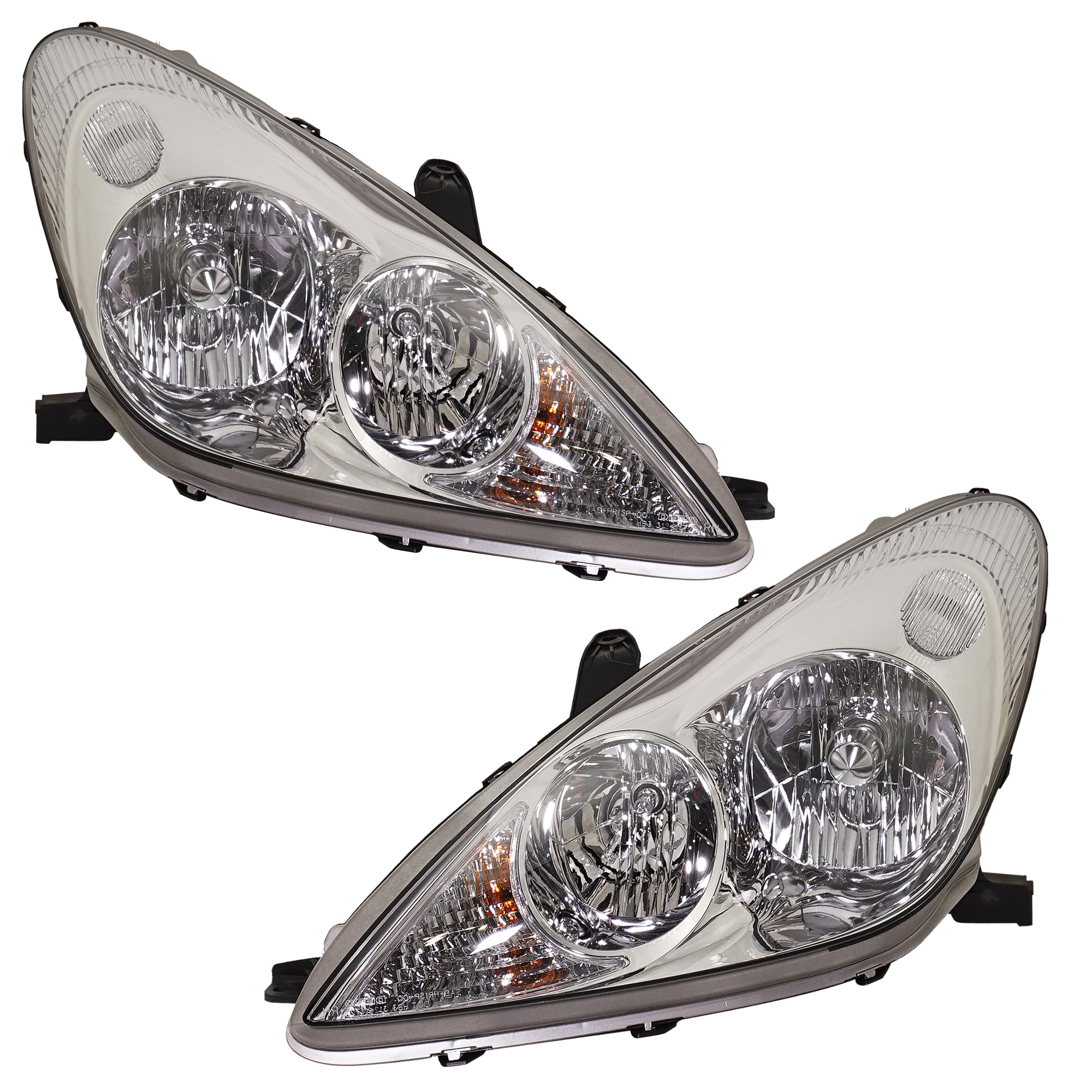AM ES300-02-03 ES330-04-04 HEAD LAMP RH AND LH Assembly Halogen CAPA SKU SET L100103Q Partslink LX2502114C LX2503114C OEM 8117033450-8113033450