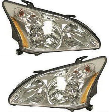 AM RX330-04-06 RX350-07-09 RX400H 06-07 HEAD LAMP RH AND LH Assembly Halogen SKU SET L100107 OEM 8117048200 PFM 8113048200 PFM