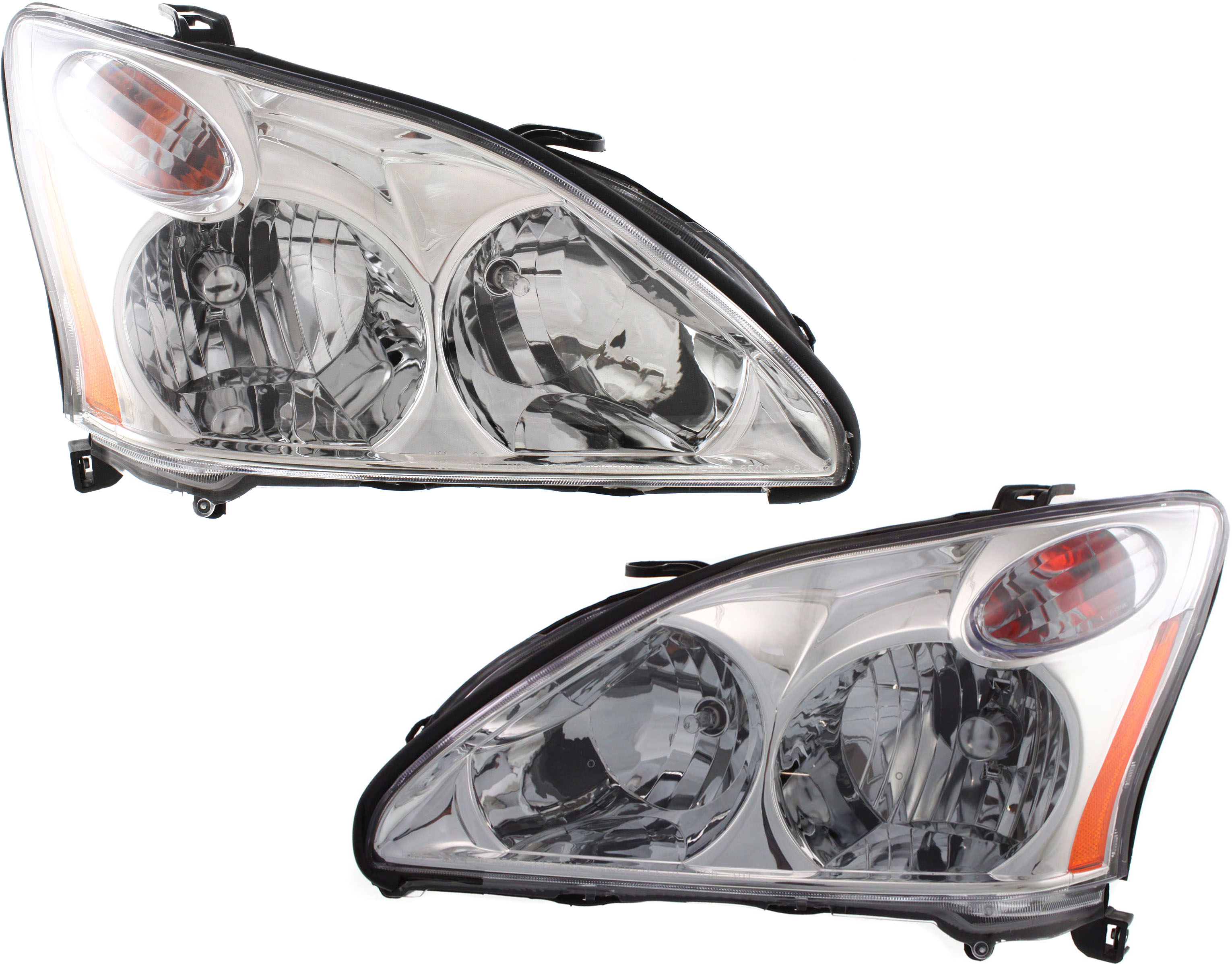 AM RX330-04-06 RX350-07-09 HEAD LAMP RH AND LH Assembly Halogen USA Built Vehicle SKU SET L100129 Partslink LX2502135 LX2503135 OEM 811500E010-811100E010