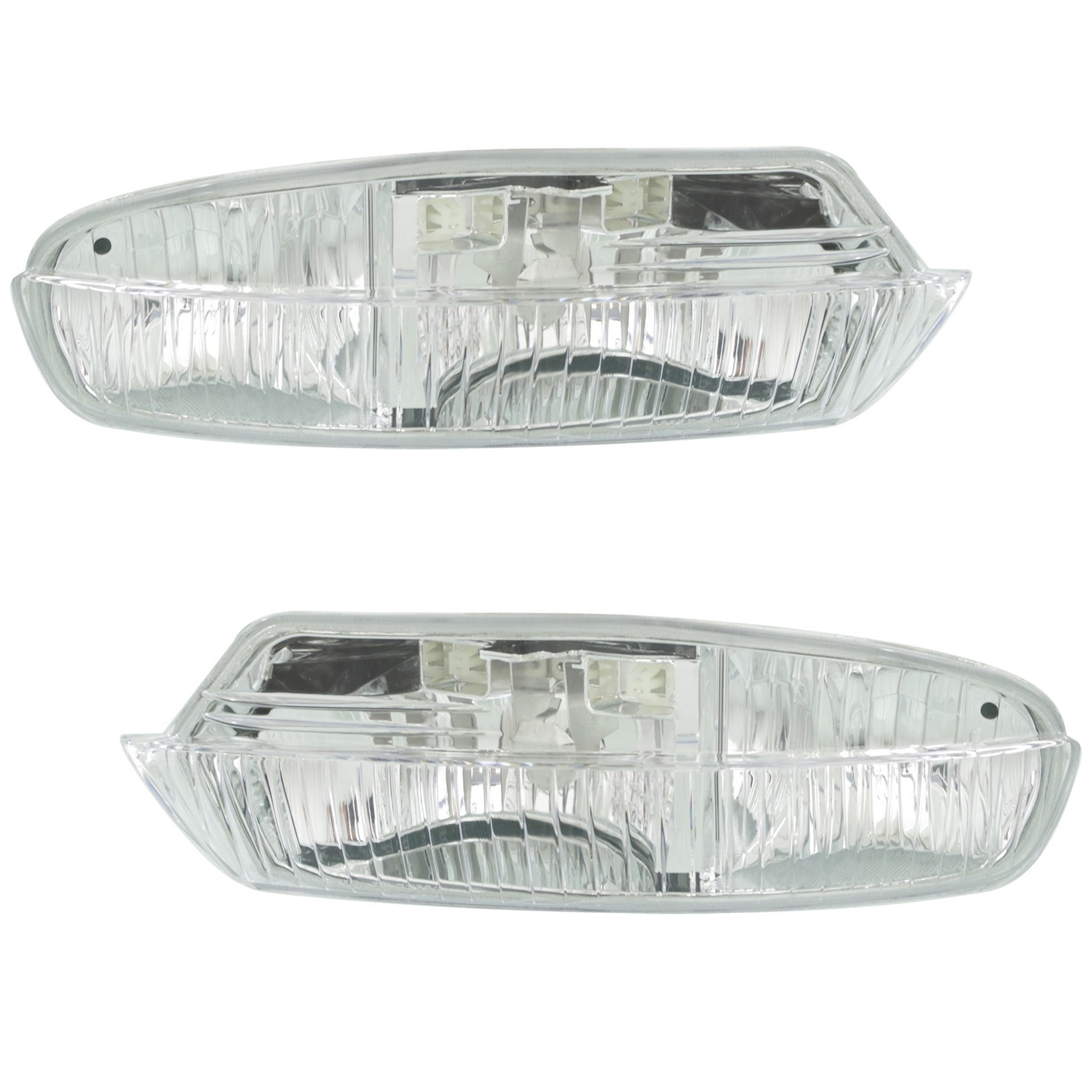 AM LS430-04-06 FRONT FOG LAMP RH AND LH Lens and Housing SKU SET L107515 Partslink LX2592107 LX2593107 OEM 8121150070-8122150070