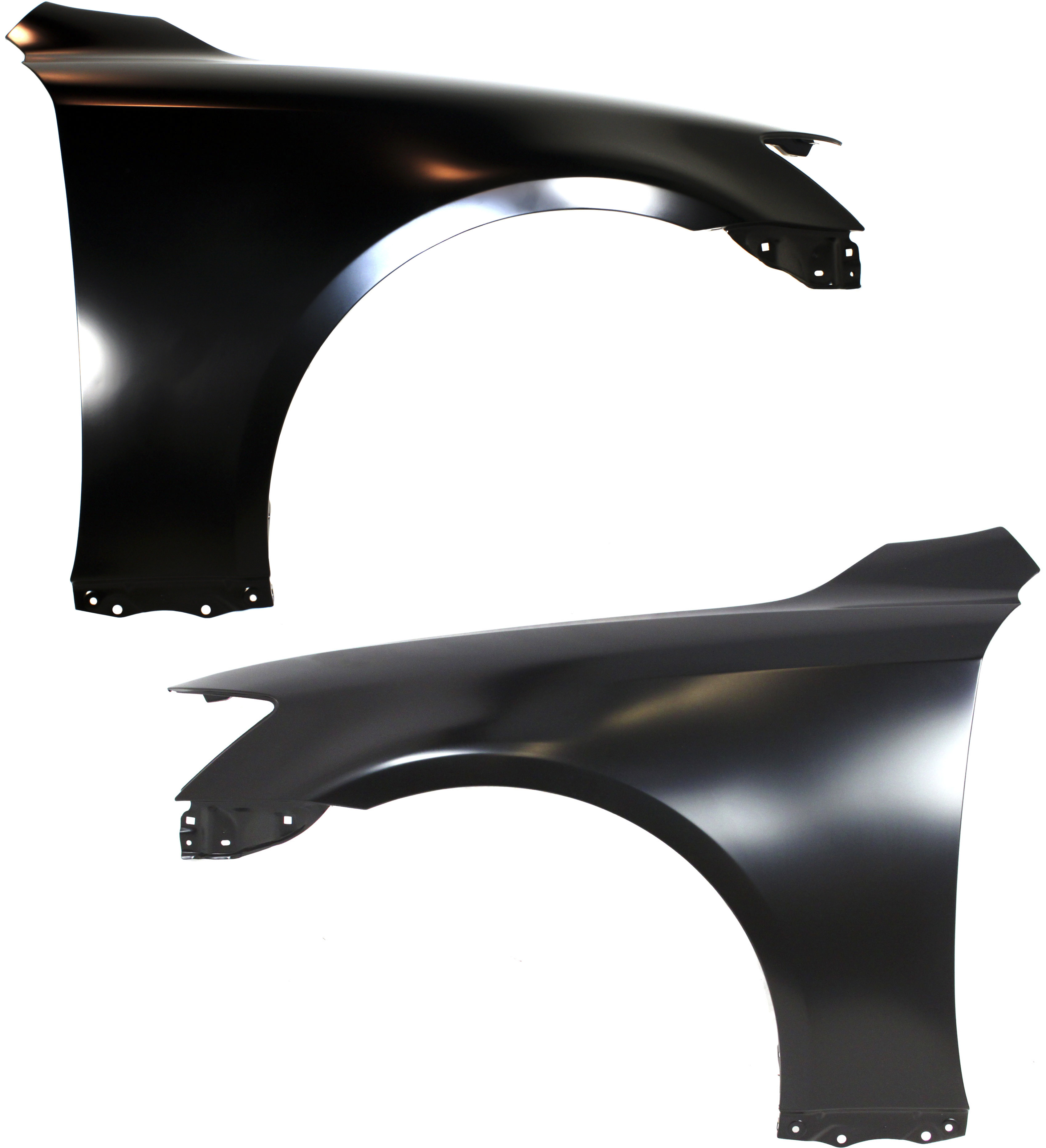 AM IS250 IS350-06-13 FRONT FENDER RH AND LH Primed Exc. C Model 11-13 w o Sport Pkg Steel SKU SET L220115 Partslink LX1241111 LX1240111 OEM 5380153070-5380253071