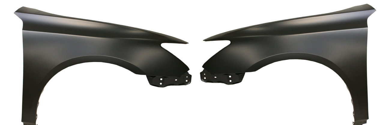AM ES350-07-12 FRONT FENDER RH AND LH Primed Steel SKU SET L220117 Partslink LX1241113 LX1240113 OEM 5381133180-5381233180