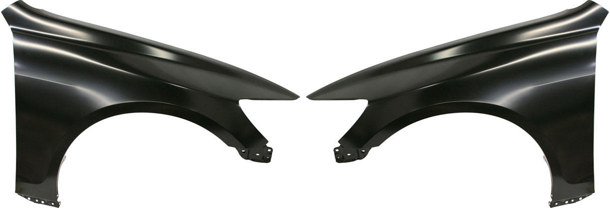 AM GS300-06-06 GS350-07-11 FRONT FENDER RH AND LH Primed CAPA SKU SET L220119Q Partslink LX1241112C LX1240112C OEM 5380130A01-538023F211
