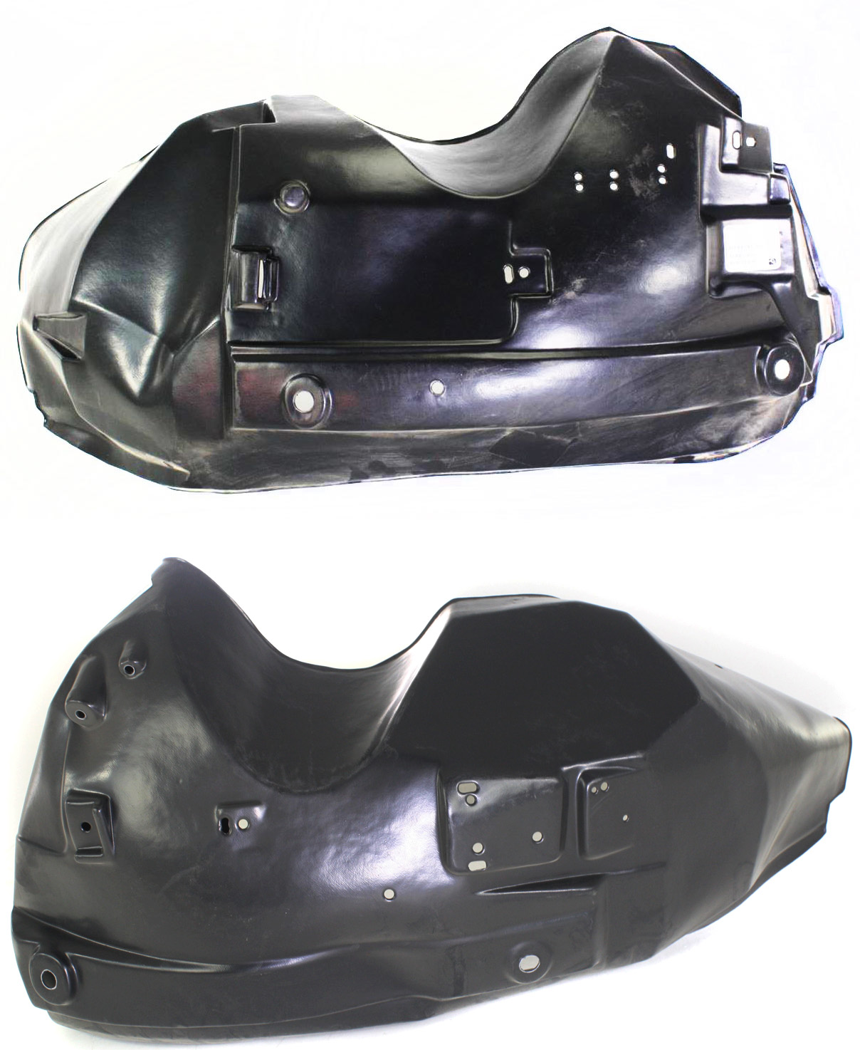 AM TOWN CAR 03-11 FRONT FENDER LINER RH AND LH SKU SET L222129 Partslink FO1251135 FO1250135 OEM 7W1Z16054A 6W1Z16055A