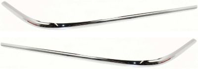 AM TOWN CAR 03-11 REAR BUMPER MOLDING RH AND LH Plastic Chrome SKU SET L763701 Partslink FO1158152 FO1159152 OEM 3W1Z17C830AA 3W1Z17C830BA