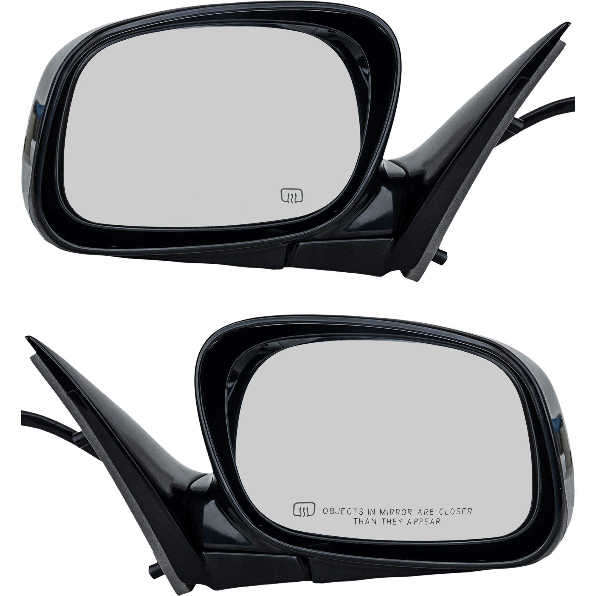 AM TOWN CAR 03-04 MIRROR RH AND LH Power Manual Folding Heated Paintable No Memory To 3-8-04 SKU SET LN11ER Partslink FO1321328 FO1321307 OEM 4W1Z17682AAB 4W1Z17682DA 4W1Z1