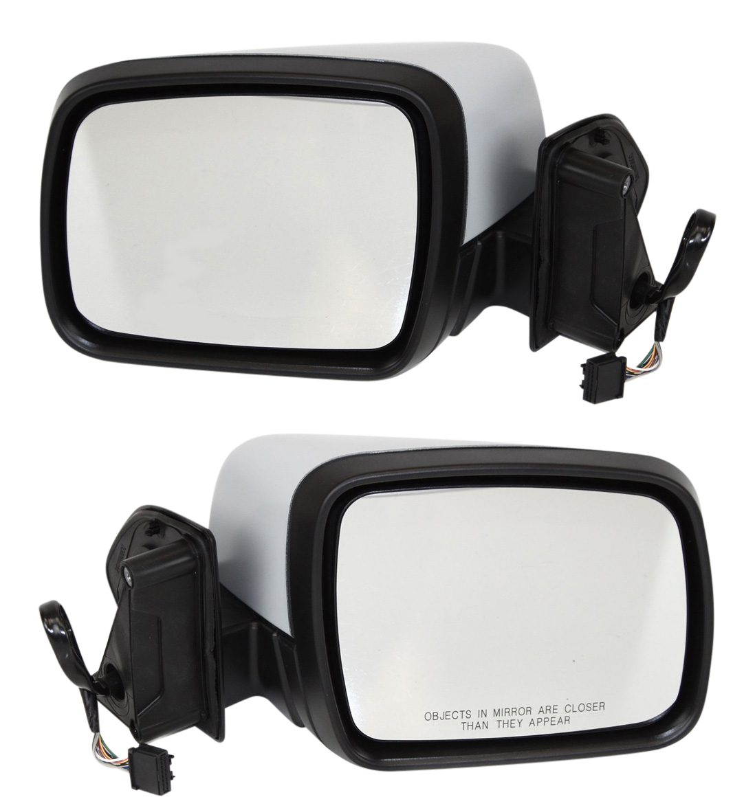 AM LR4-10-13 MIRROR RH AND LH Power Manual Folding Heated Paintable w Memory w o Camera SKU SET LR03ER Partslink RO1320101 RO1321101 OEM LR041873 PFM LR041877 PFM