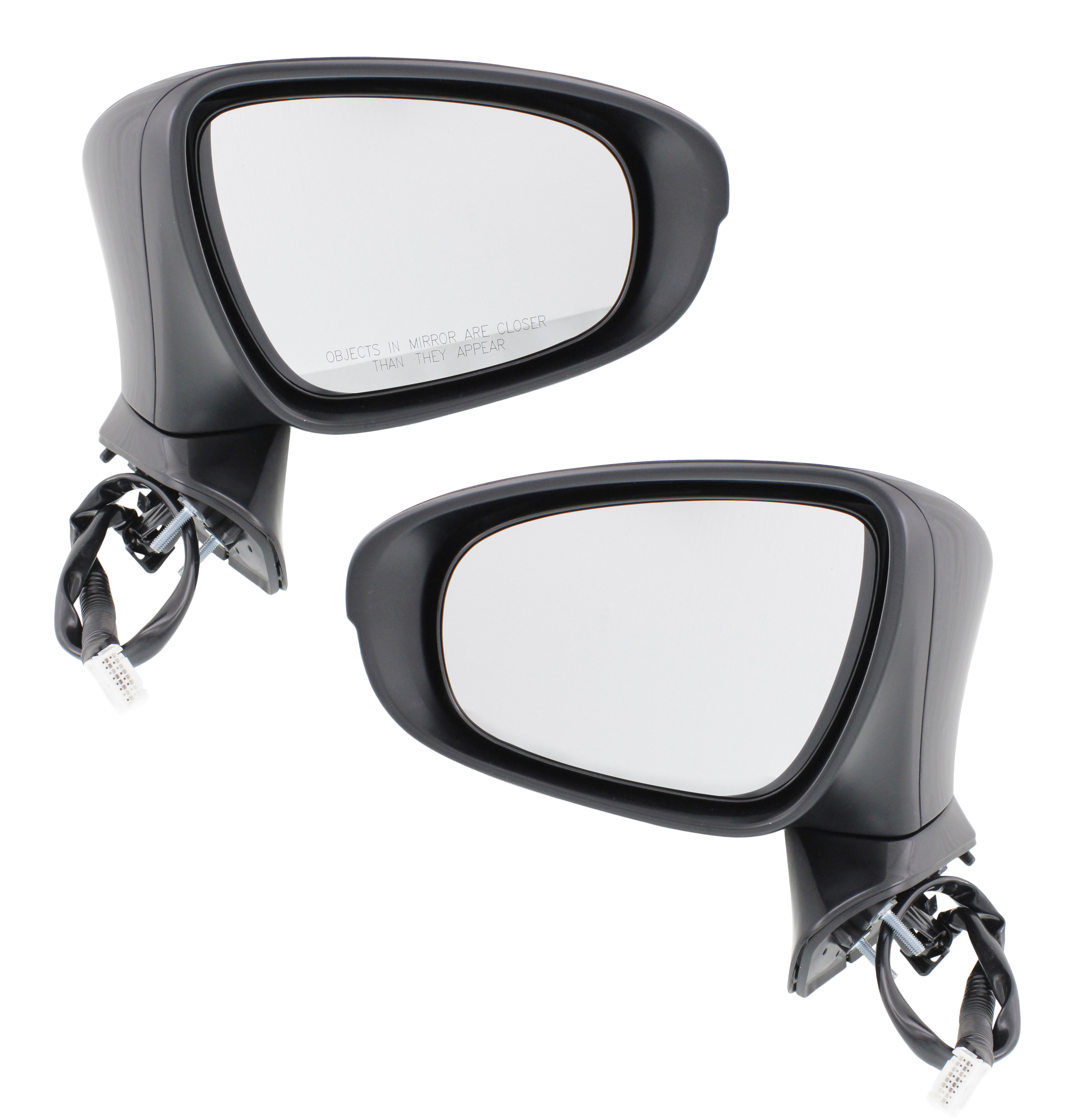 AM ES300H ES350-13-15 MIRROR RH AND LH Power Manual Folding Heated Paintable w In housing Signal Light and Memory No Auto dimming and BSD SKU SET LX04ER S Partslink LX1320146 LX1321146 OEM 8791033A91C0 PFM 8794033A81C0