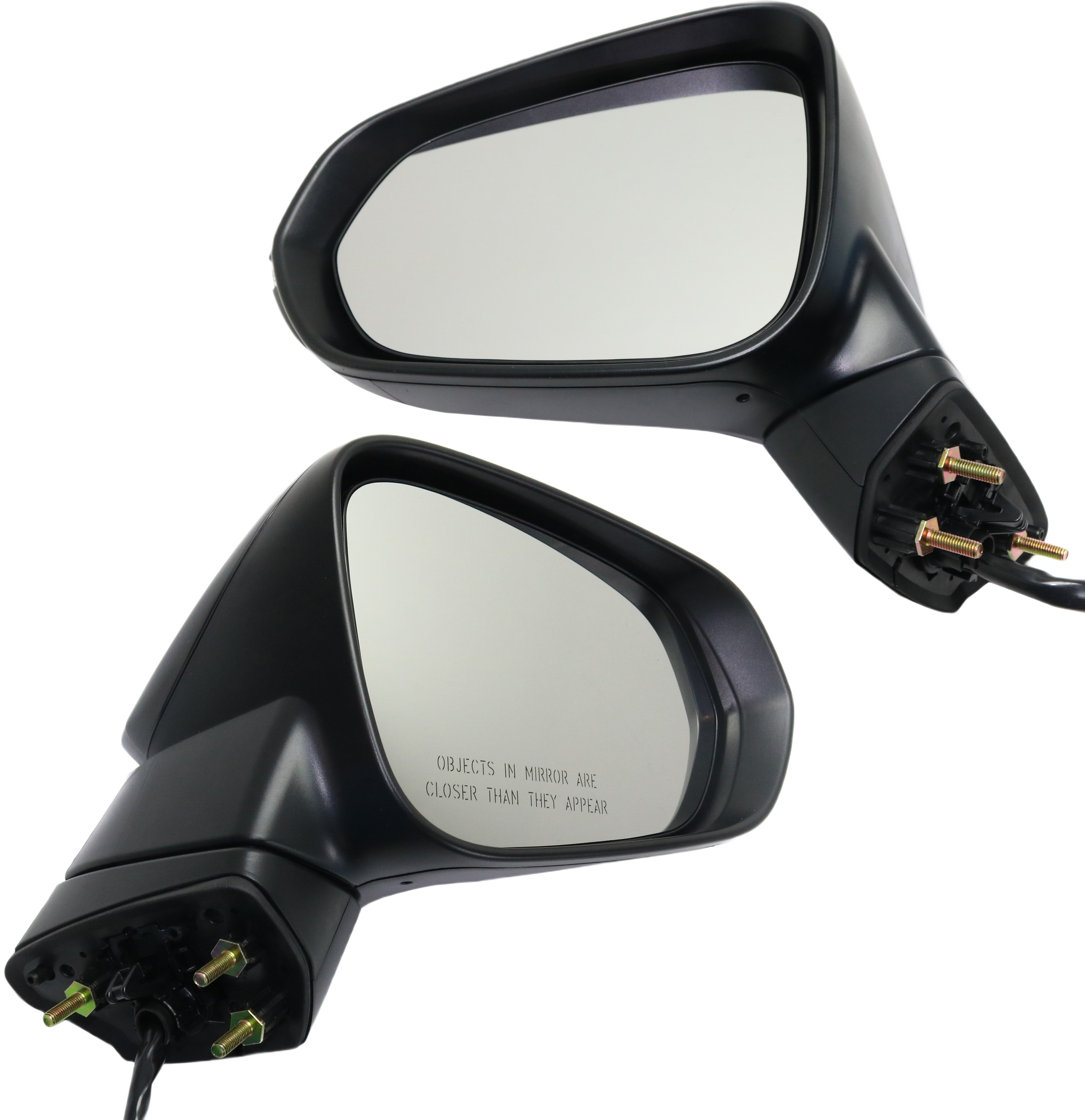 AM RX350-16-19 MIRROR RH AND LH Power Power Folding Heated Paintable w Memory and Signal Light No Auto dimming and BSD SKU SET LX08ER S Partslink LX1320158 LX1321158 OEM 879100E240C0 PFM 879400E240C0